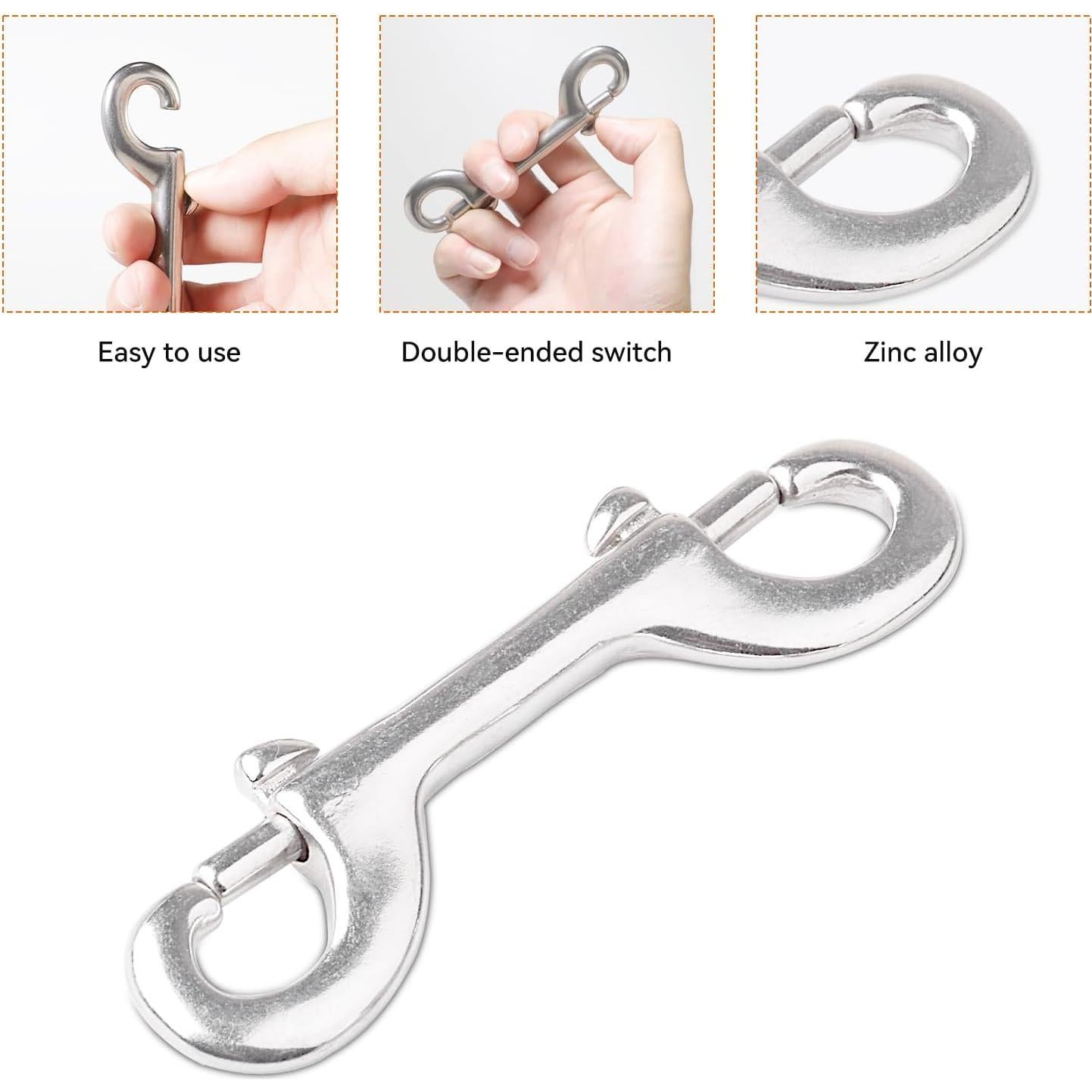 Gancho de Ojo Giratorio ORCATORCH Acero Inoxidable 6.99cm