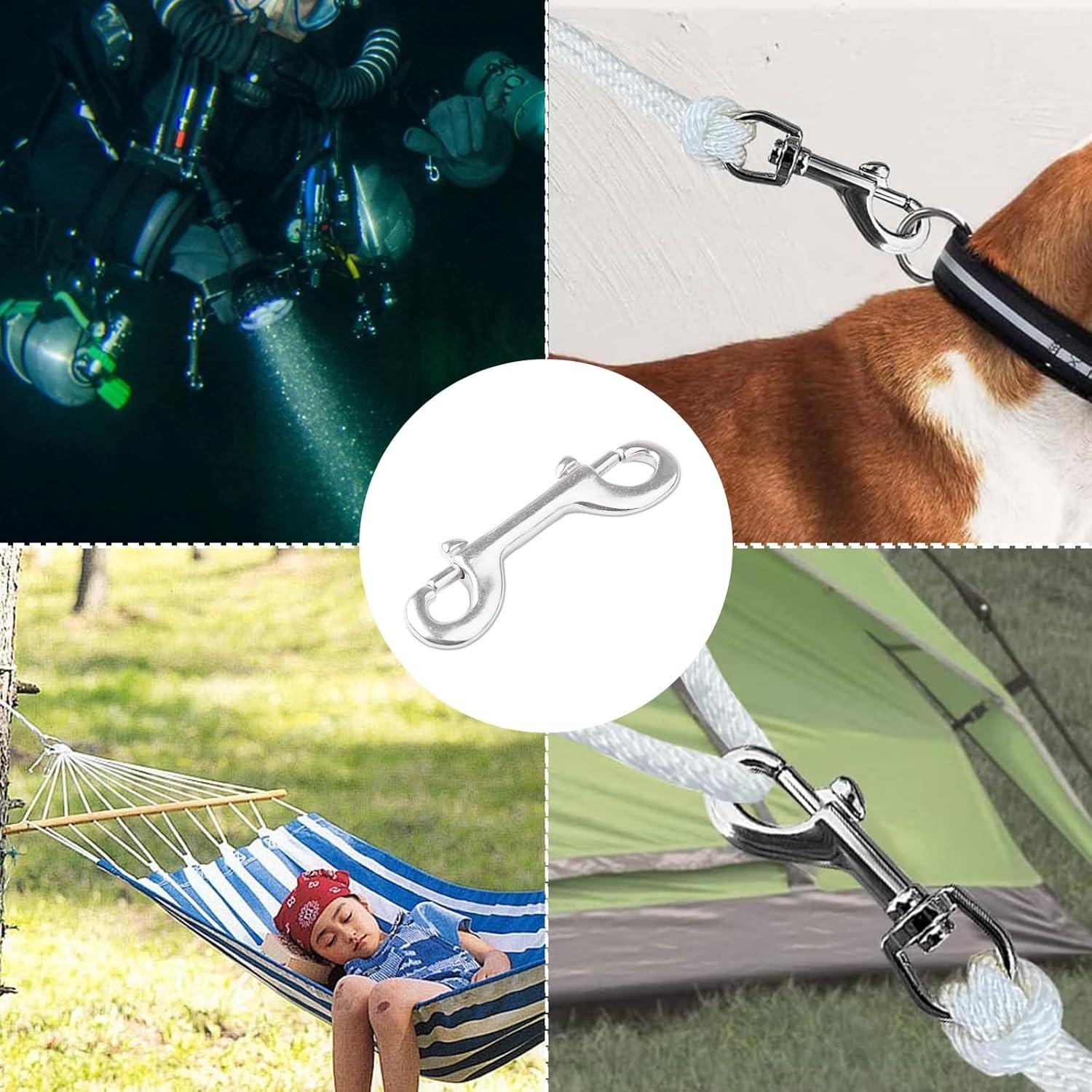 Gancho de Ojo Giratorio ORCATORCH Acero Inoxidable 6.99cm