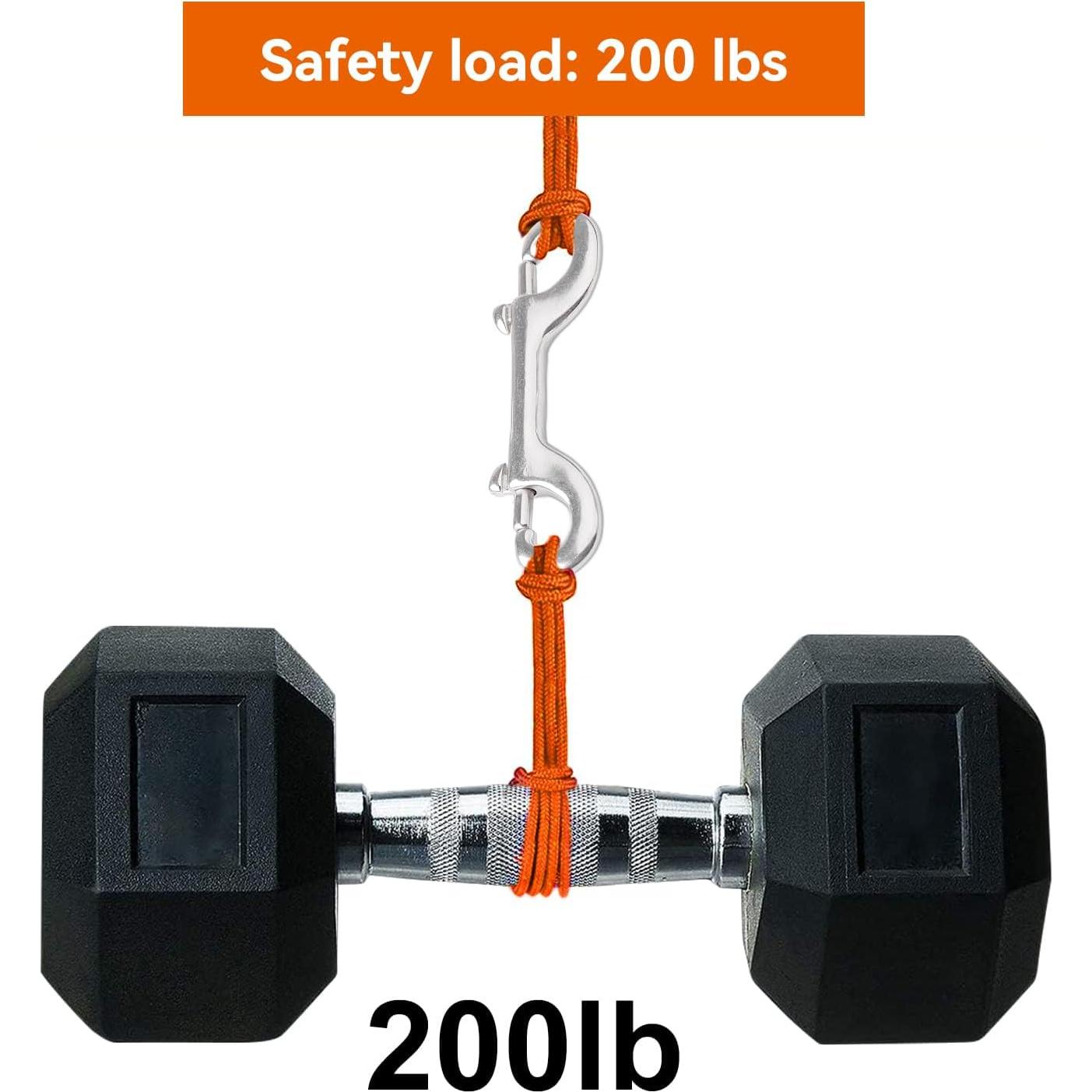 Gancho de Ojo Giratorio ORCATORCH Acero Inoxidable 6.99cm