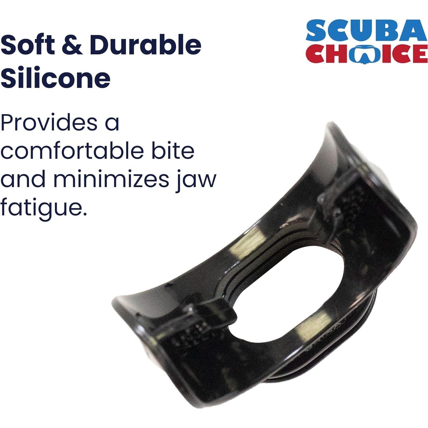 Boquillas de Octopus Scuba Choice con Correa - Paquete de 6