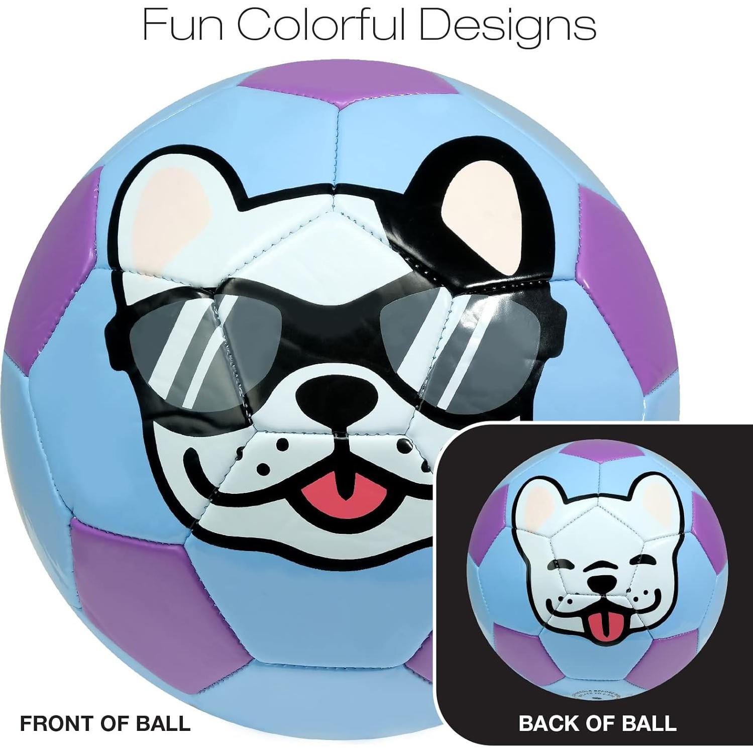 Balón de Fútbol Xcello Sports Tamaño 2 con Bomba - 2 Piezas