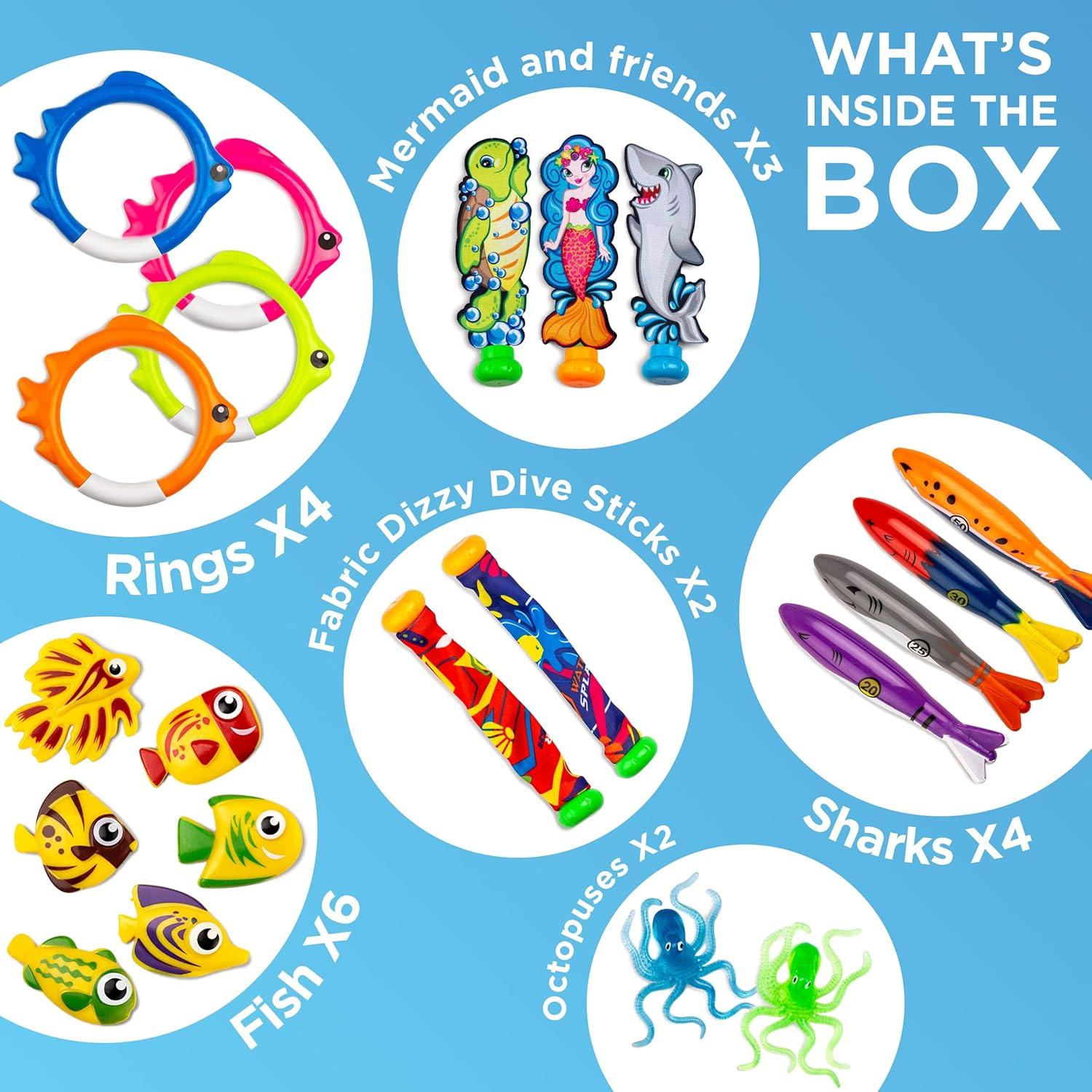 Juguetes de Buceo Chuchik 40 Piezas para Niños