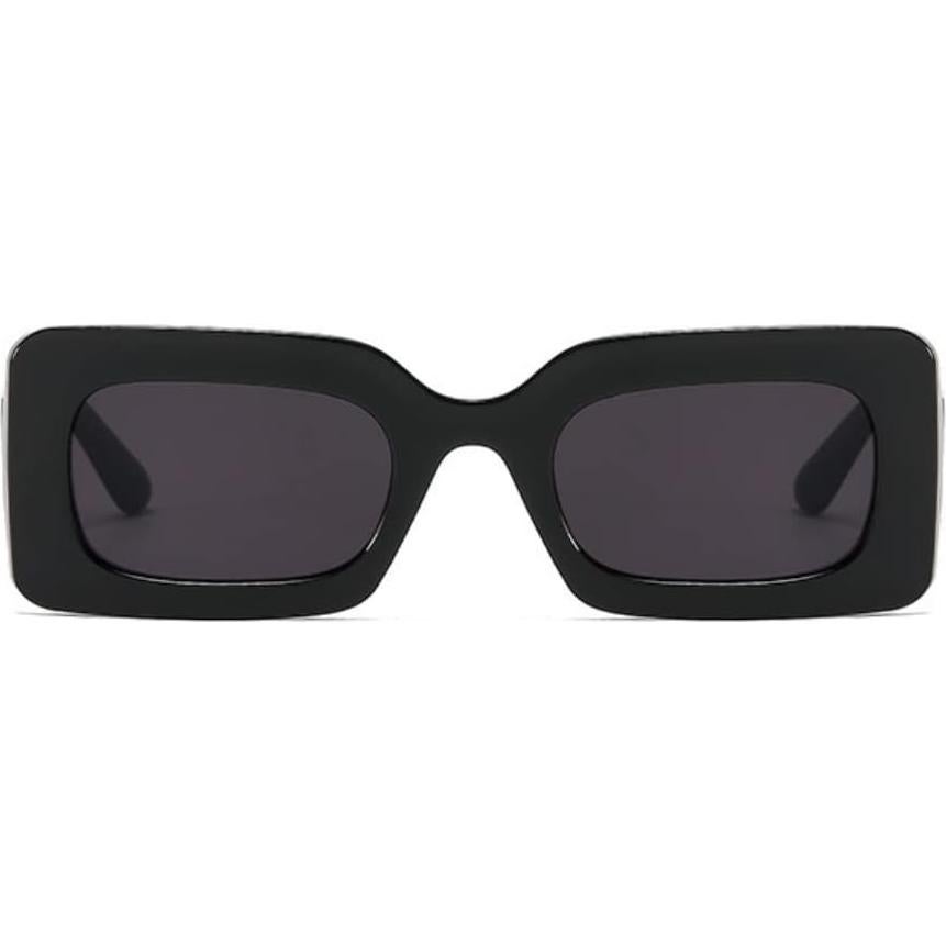 Gafas de sol rectangulares IKANOO para mujer color caramelo