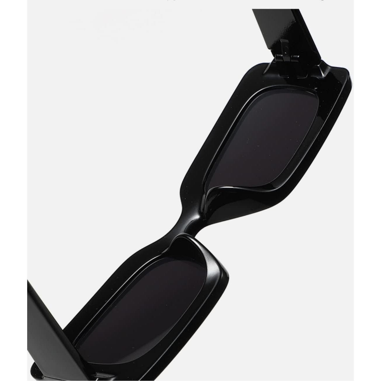 Gafas de sol rectangulares IKANOO para mujer color caramelo