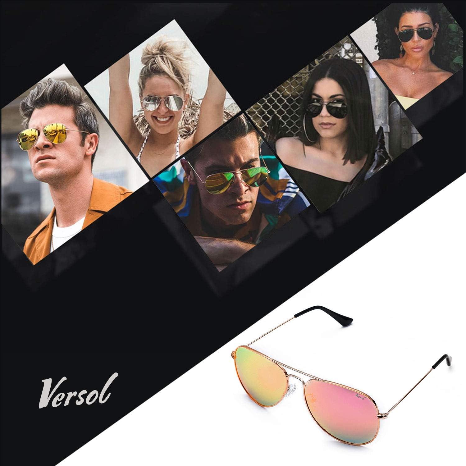 Gafas de sol aviador polarizadas Versol UV400 unisex