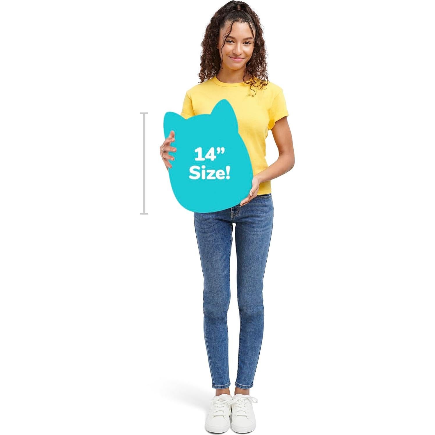 Squishmallows Jazwares Adelle 35.56 cm Lámpara Naranja