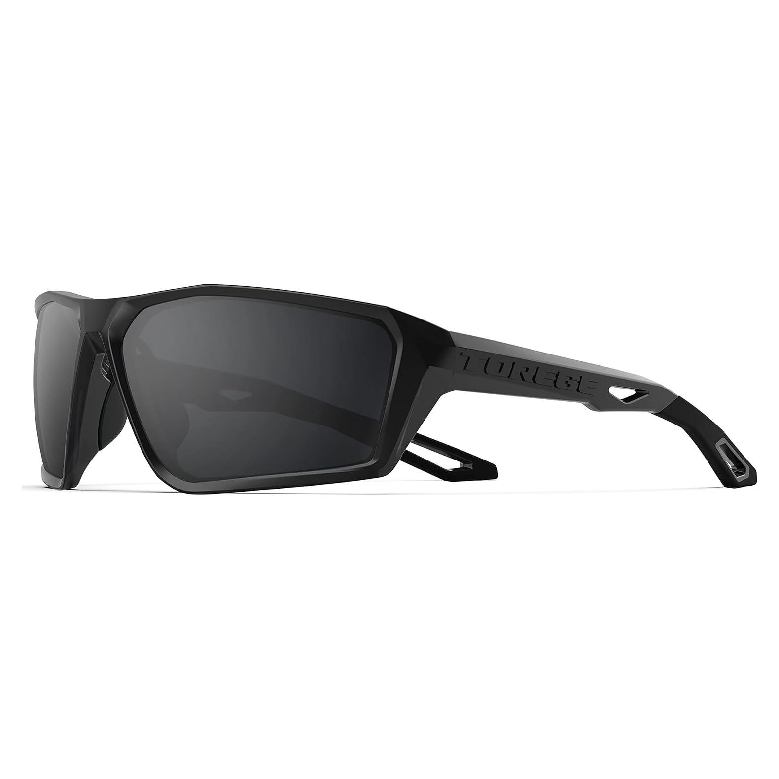 Gafas de sol deportivas polarizadas TOREGE para hombres y mujeres