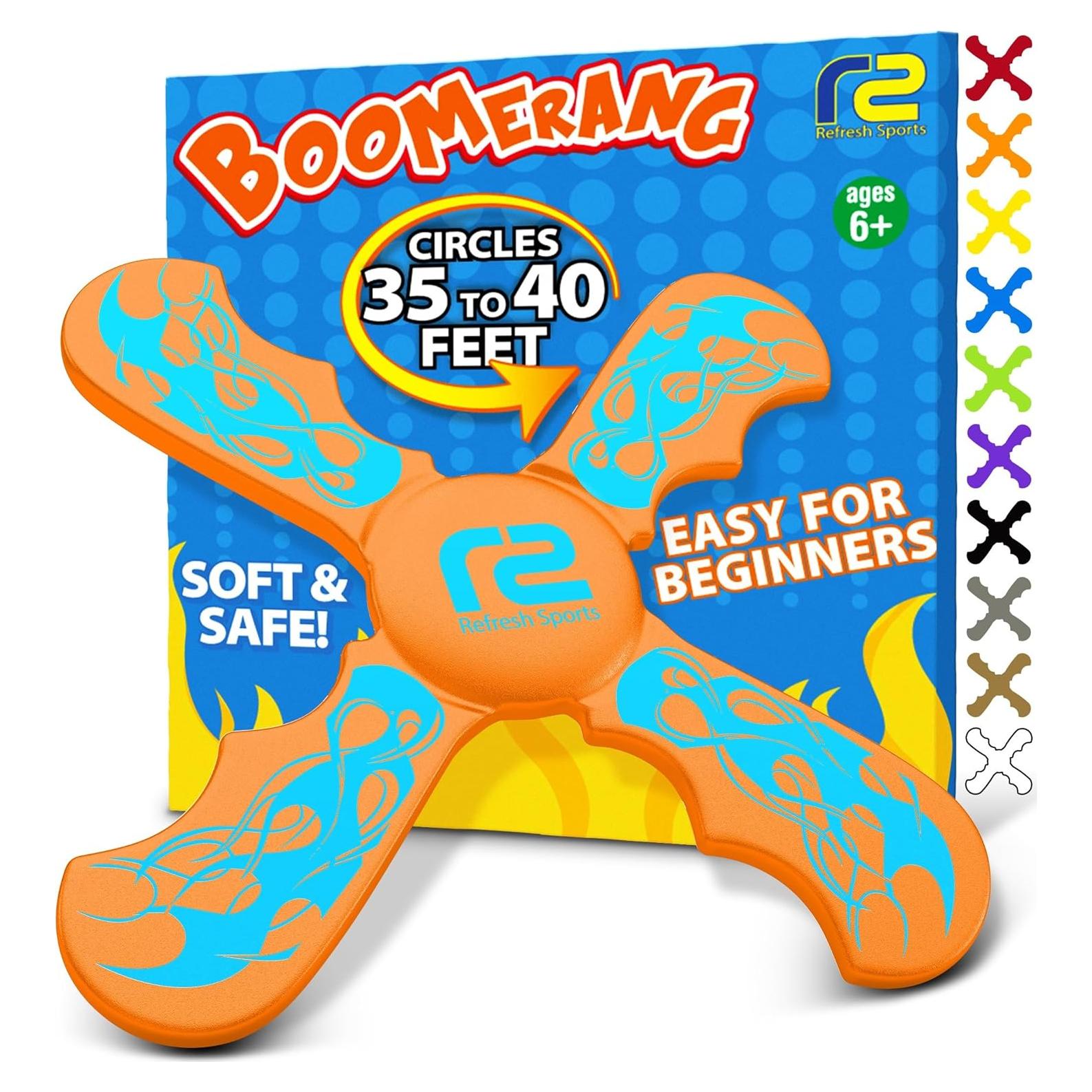 Boomerang Naranja Refresh Sports 22.86 cm para Niños