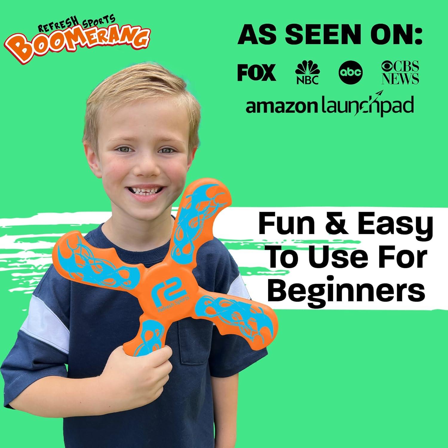Boomerang Naranja Refresh Sports 22.86 cm para Niños