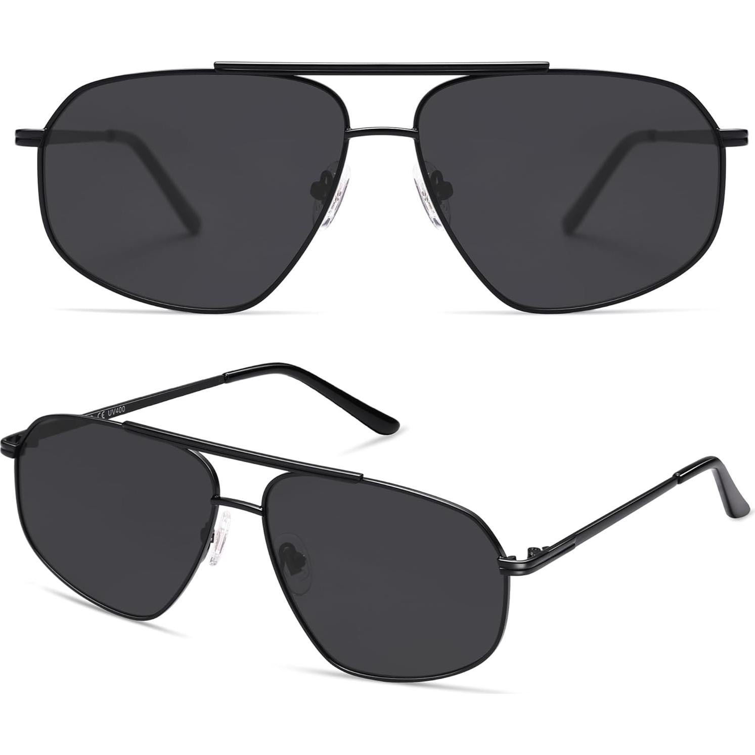 Gafas de Sol Retro Hexagonales SojoS UV400 para Mujeres y Hombres