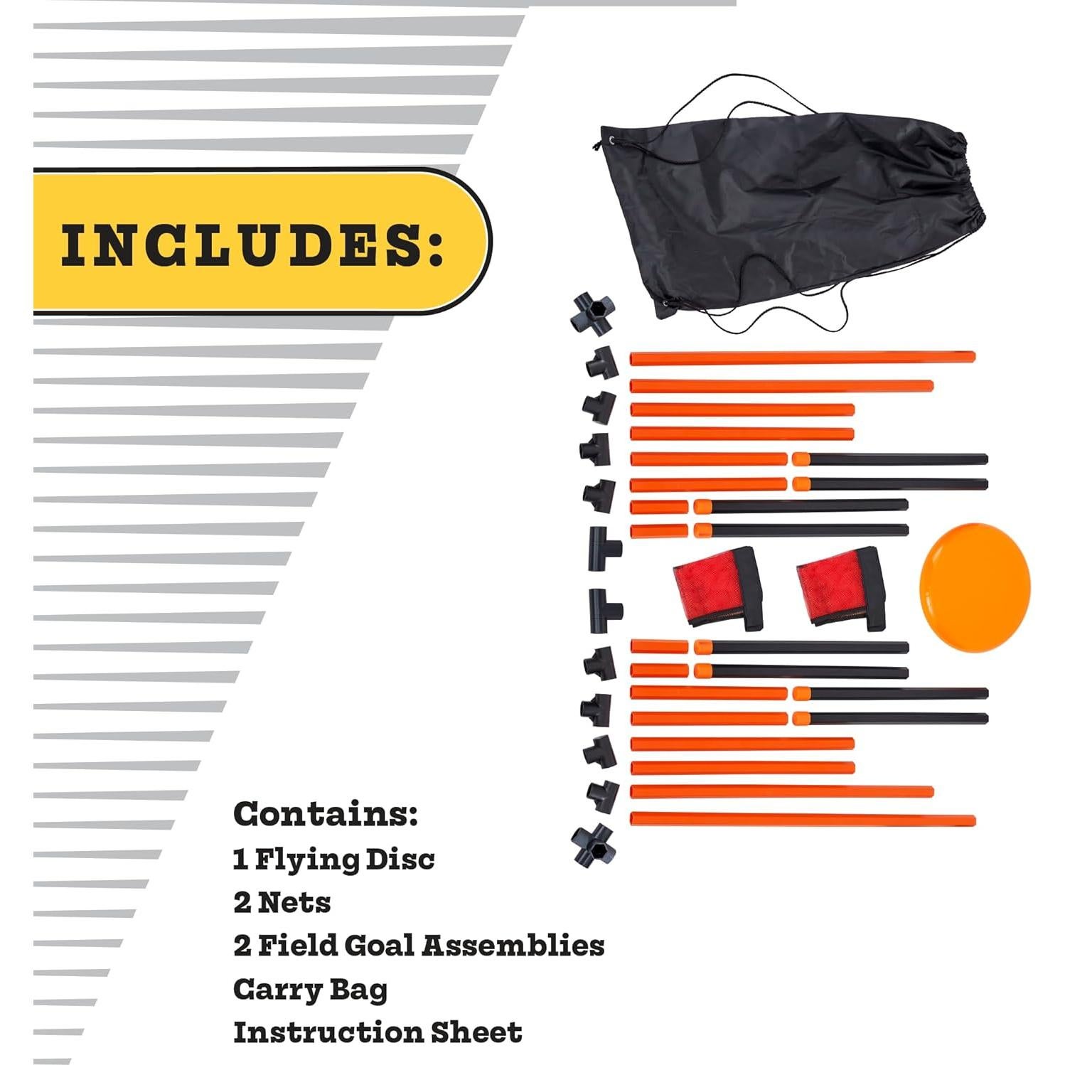 Juego de Disco Volador Little Kids Touchdown Toss - Jardín