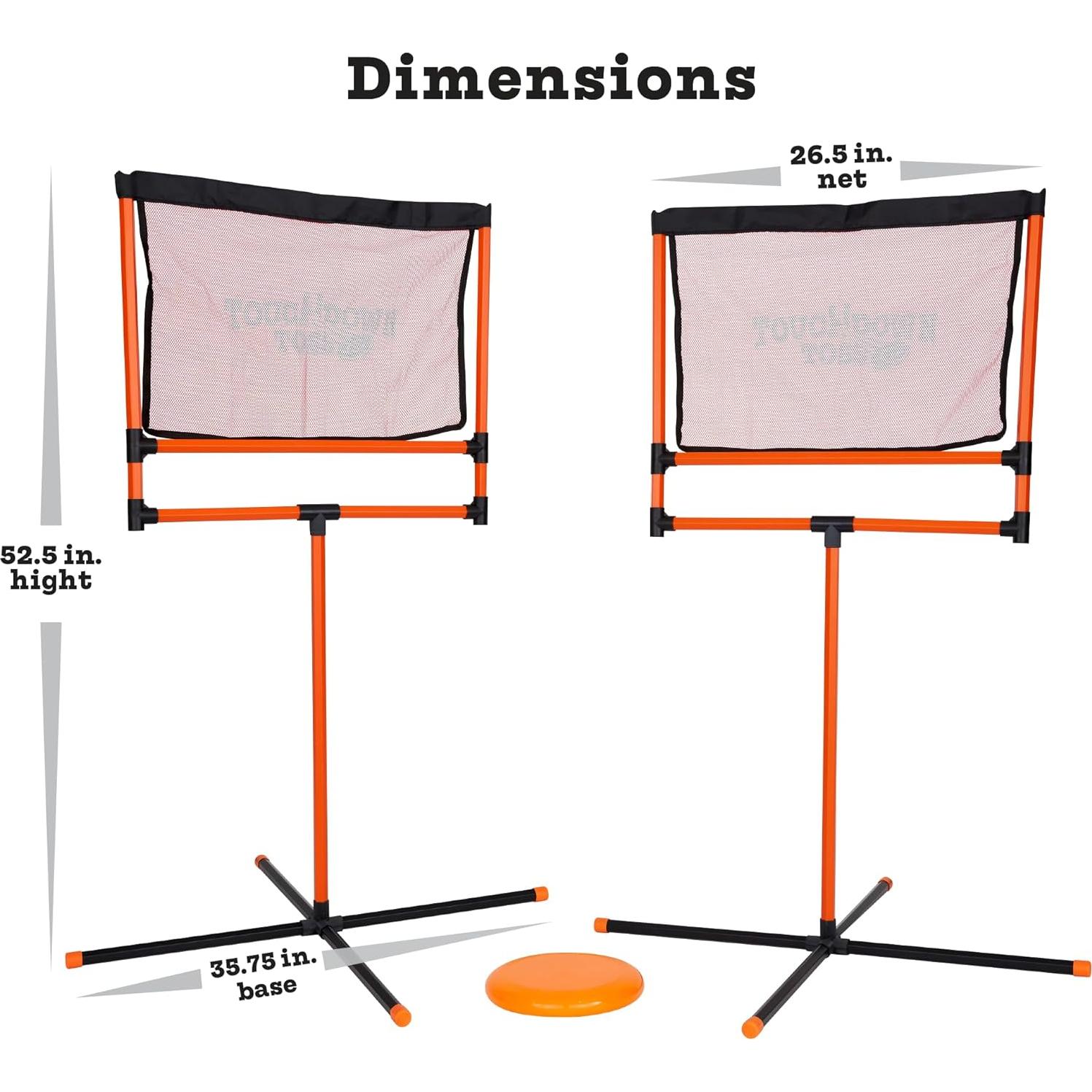 Juego de Disco Volador Little Kids Touchdown Toss - Jardín