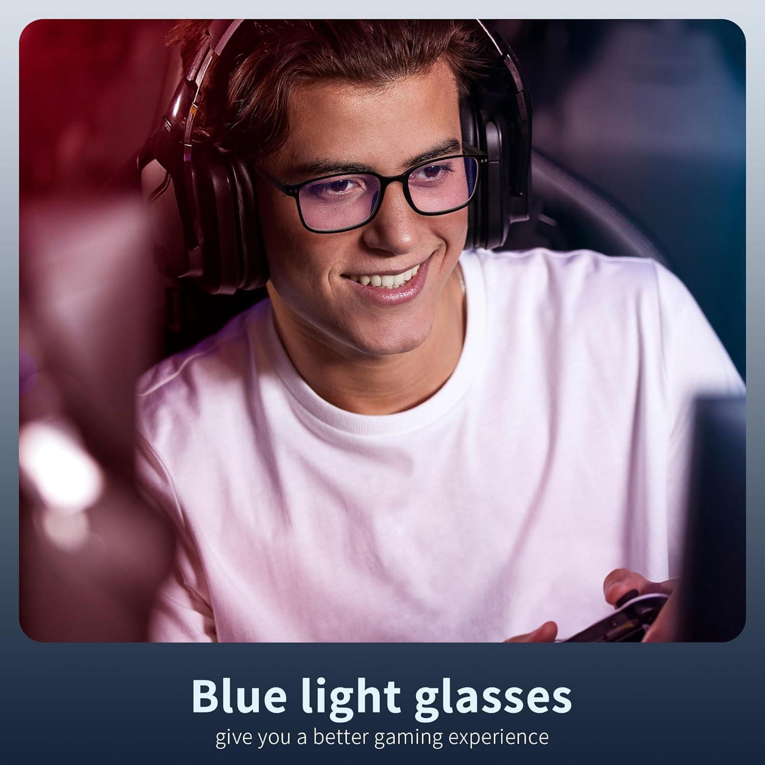 Gafas de Luz Azul EASY READ TR90 para Hombres - 2 Pares