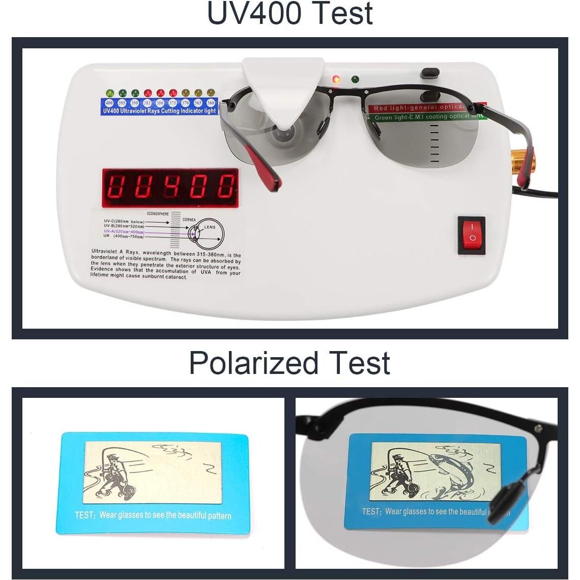 Gafas de sol fotoquímicas polarizadas YIMI UV400 para hombres y mujeres