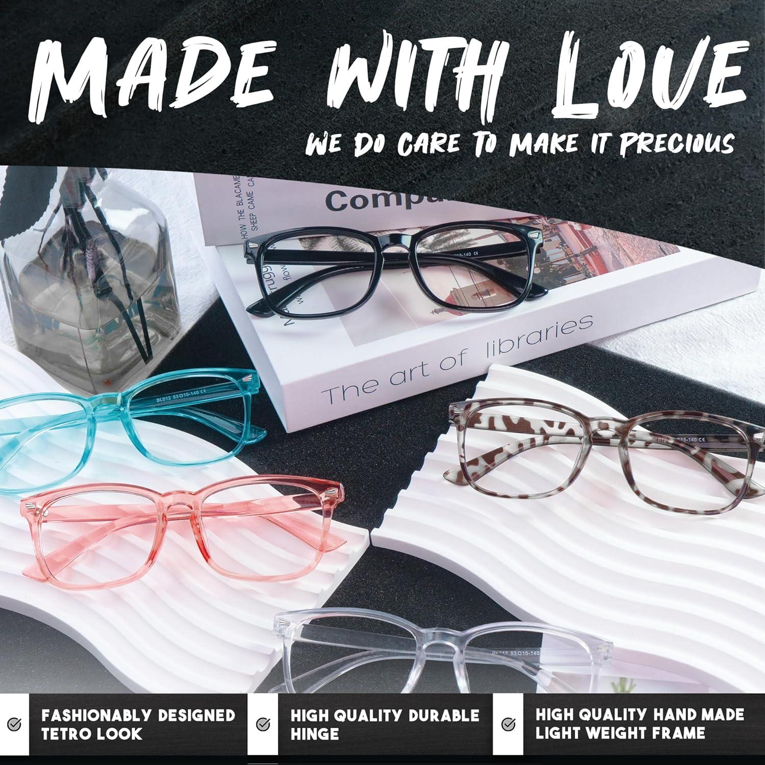 Gafas Anti Luz Azul WINTOO - 2 Pares Unisex, Protección UV400