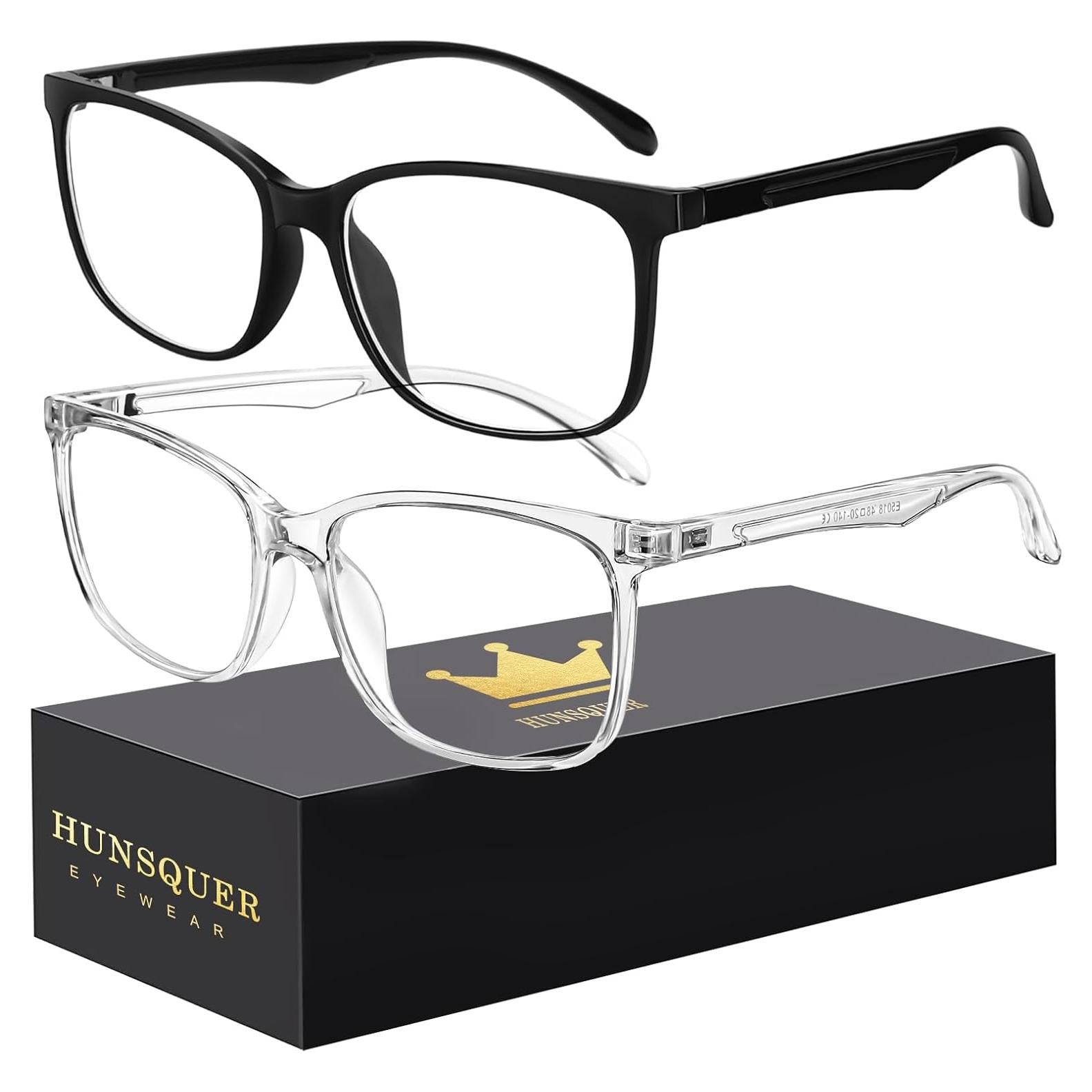 Gafas de Luz Azul Hunsquer UV400 para Adultos Unisex