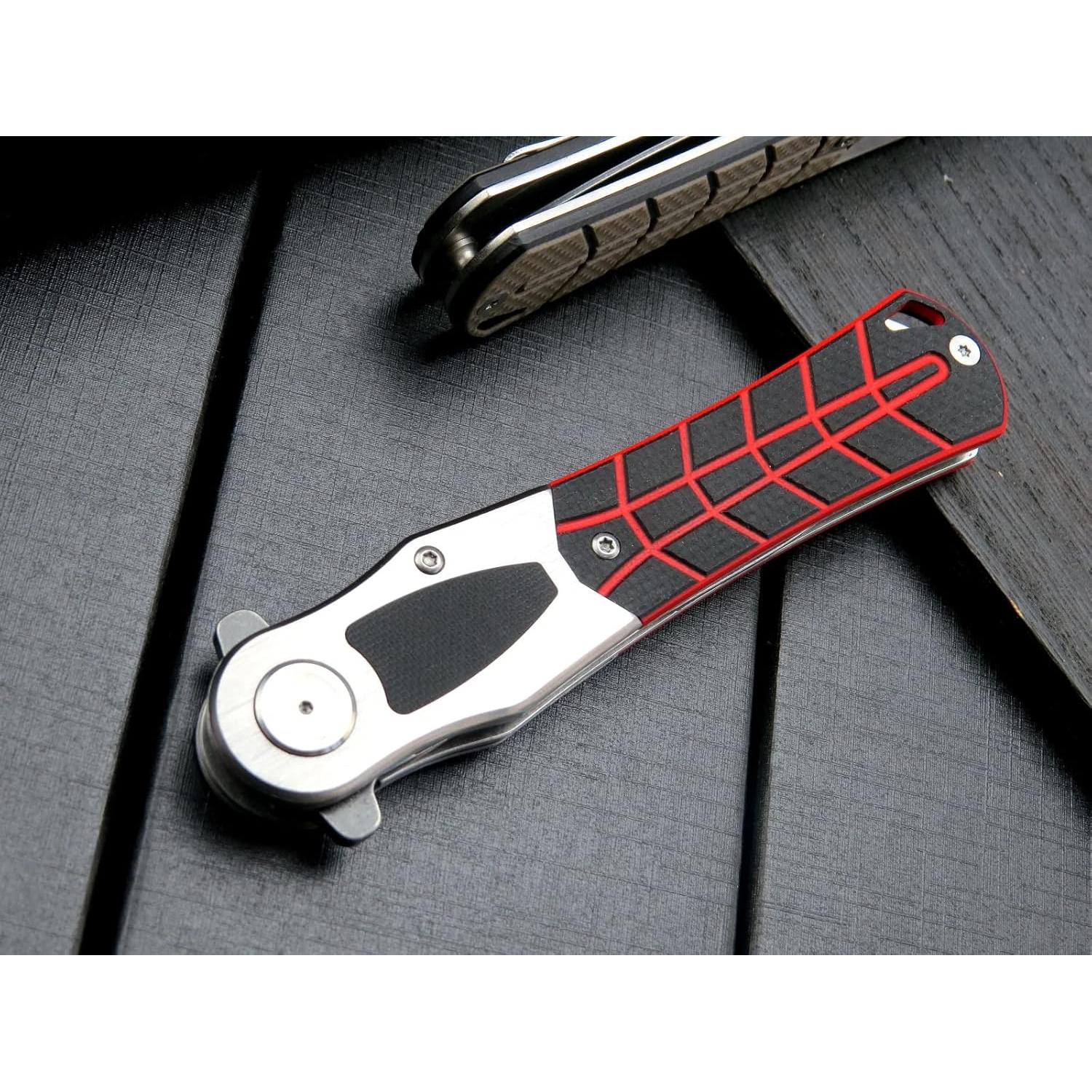 Cuchillo Plegable Eafengrow EF970 Acero D2 Mango G10 Negro