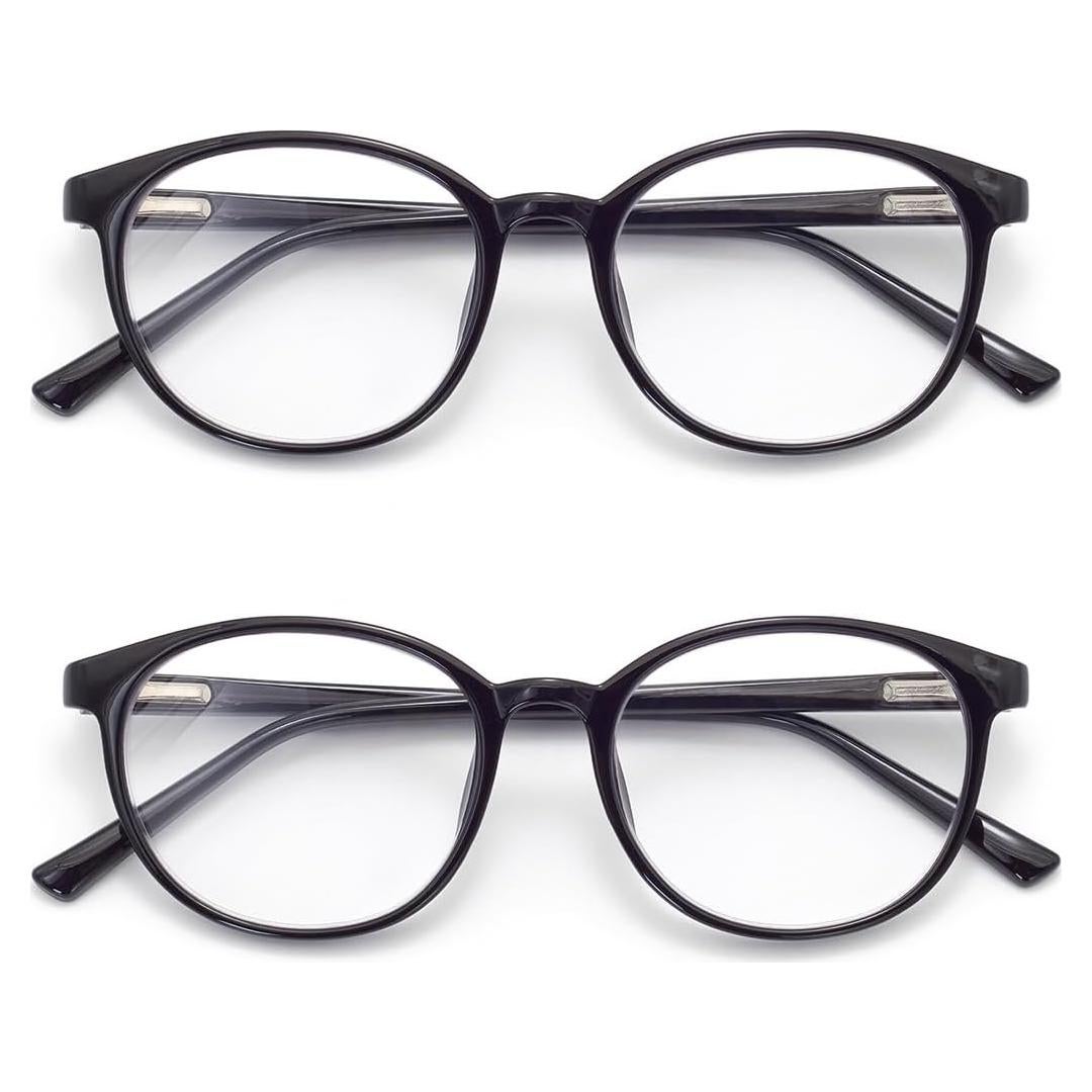 Gafas de Bloqueo de Luz Azul Foxmook Redondas UV 99%