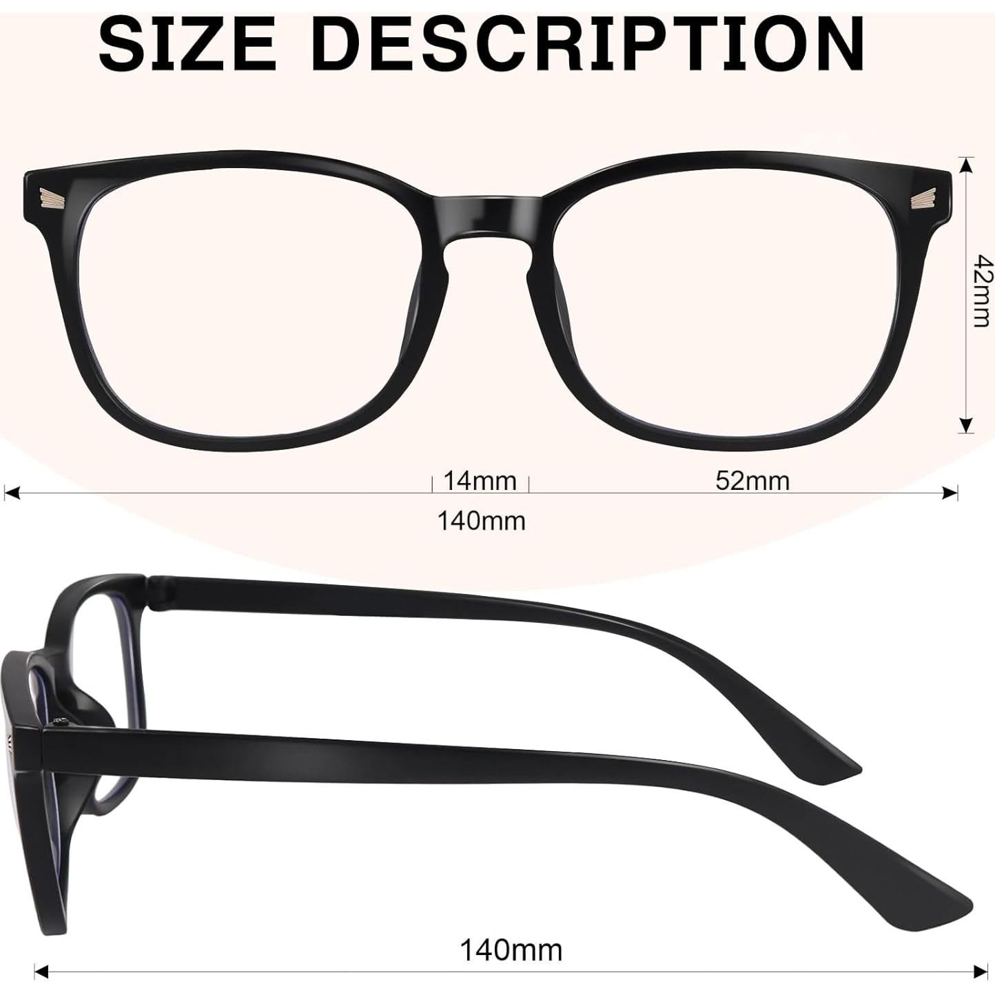 Gafas de Luz Azul Wintoo Unisex 99% Bloqueo UV400