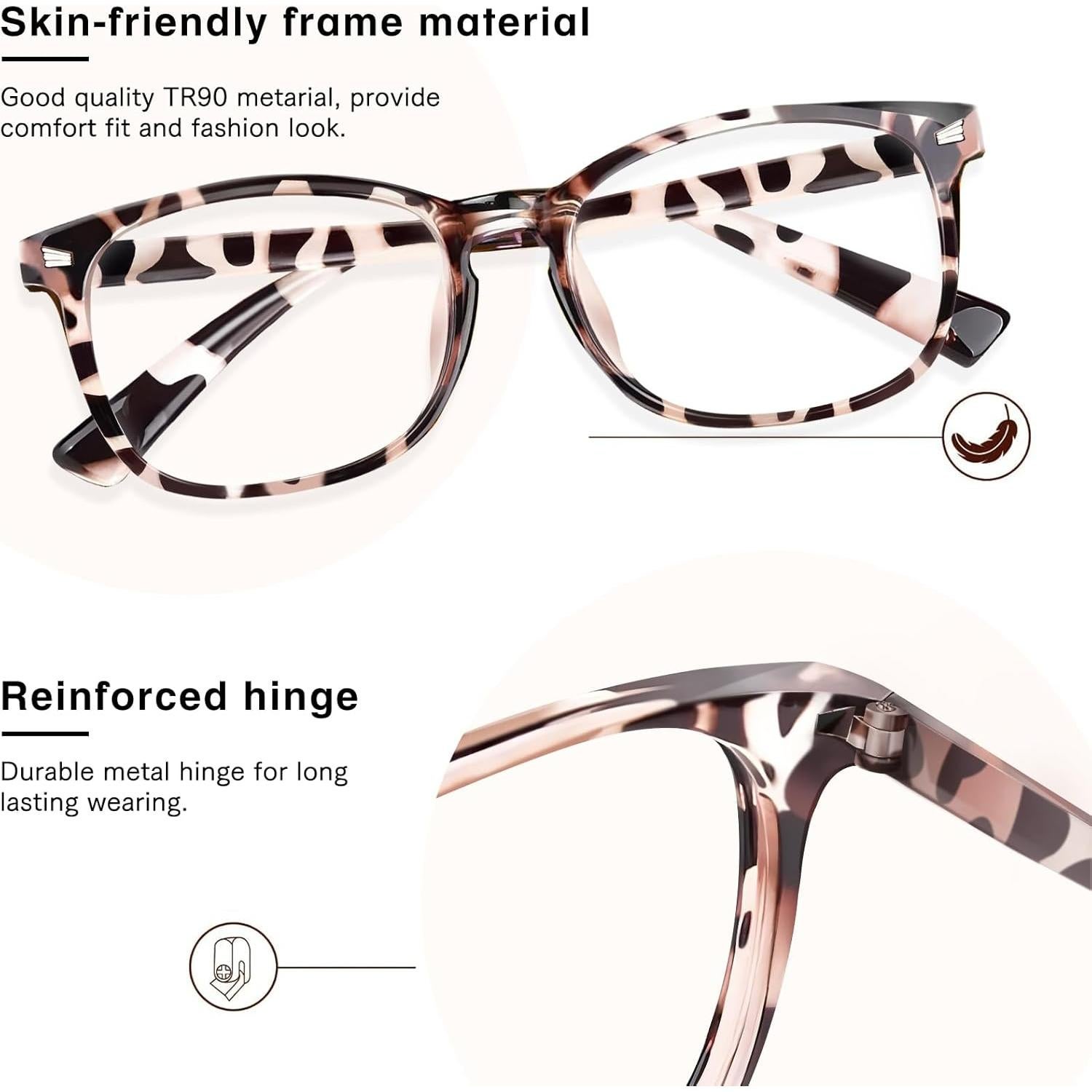 Gafas de Luz Azul Wintoo Unisex 99% Bloqueo UV400