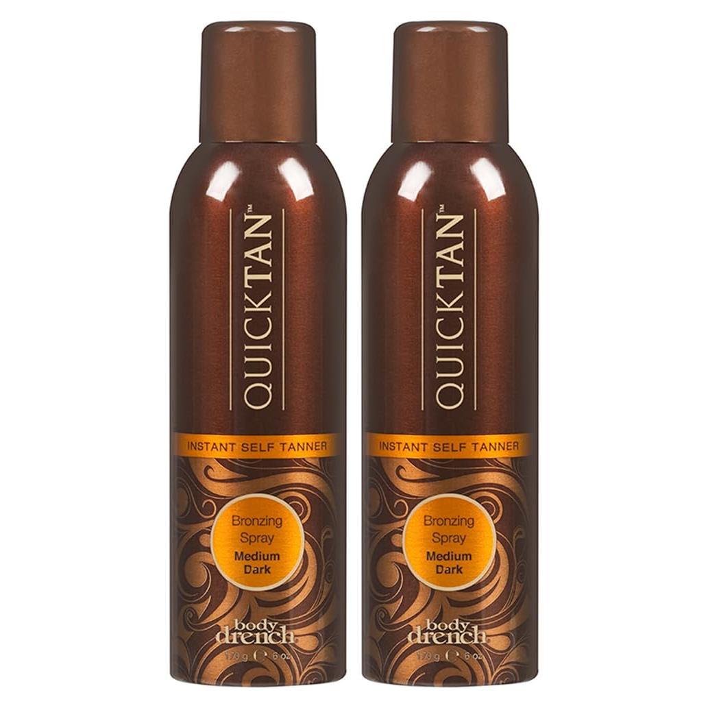 Spray Bronceador Instantáneo Body Drench 2-Pack 180 ml