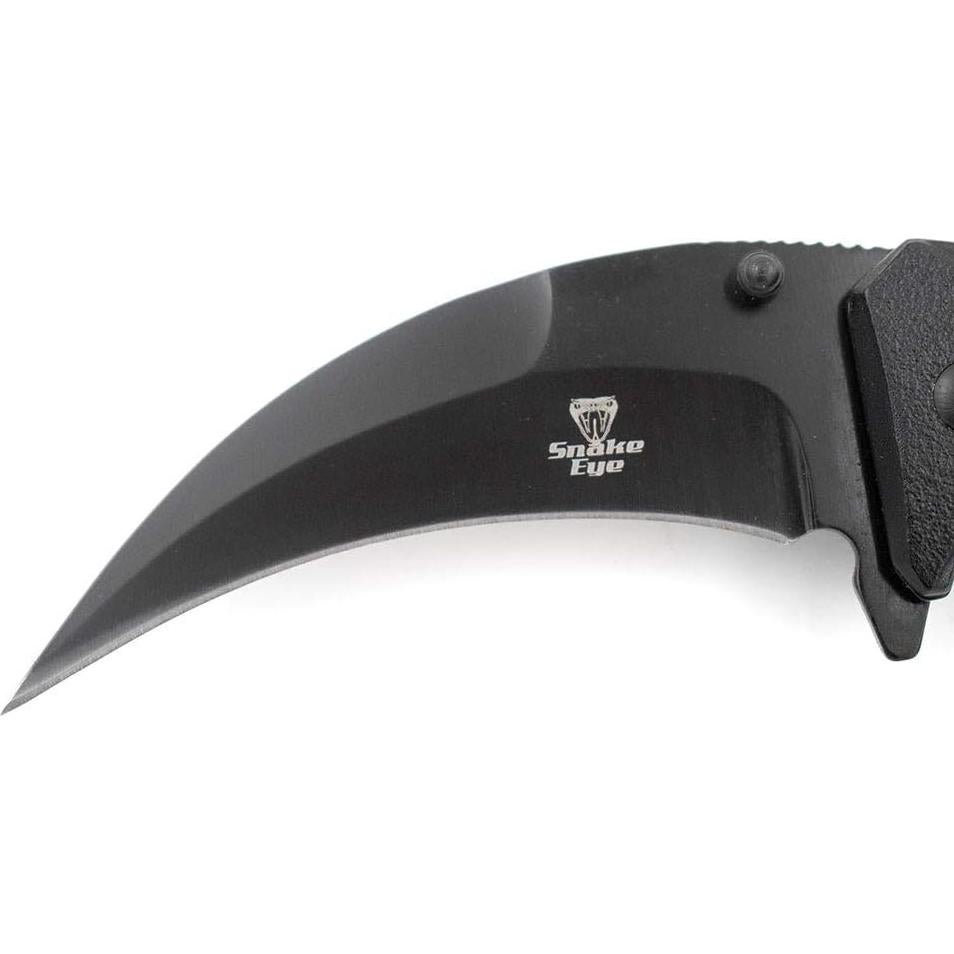 Cuchillo Plegable Snake Eye Tactical 22.86 cm Negro