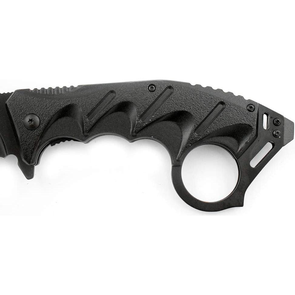 Cuchillo Plegable Snake Eye Tactical 22.86 cm Negro
