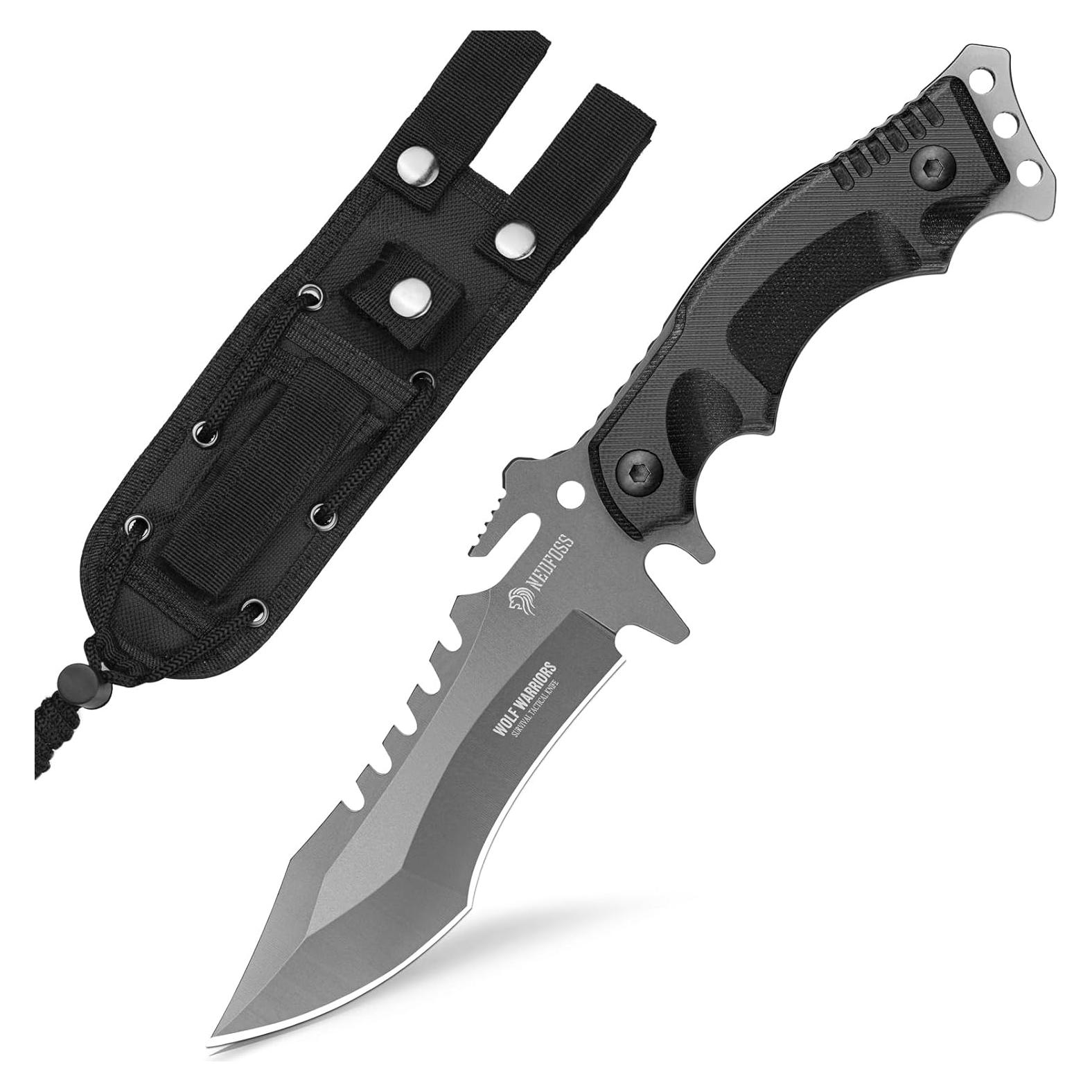Cuchillo de Supervivencia NedFoss 24.13 cm con Funda