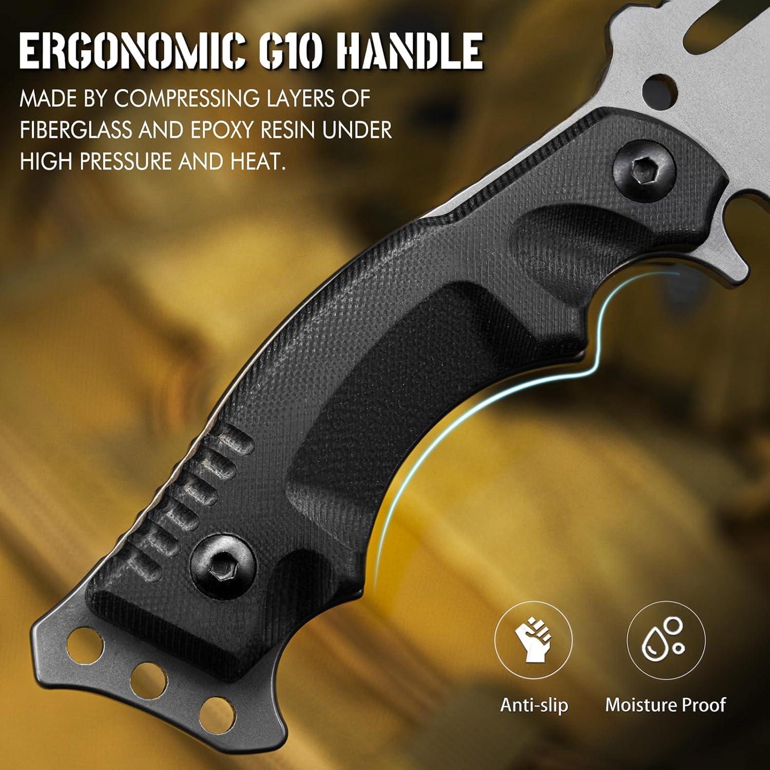 Cuchillo de Supervivencia NedFoss 24.13 cm con Funda