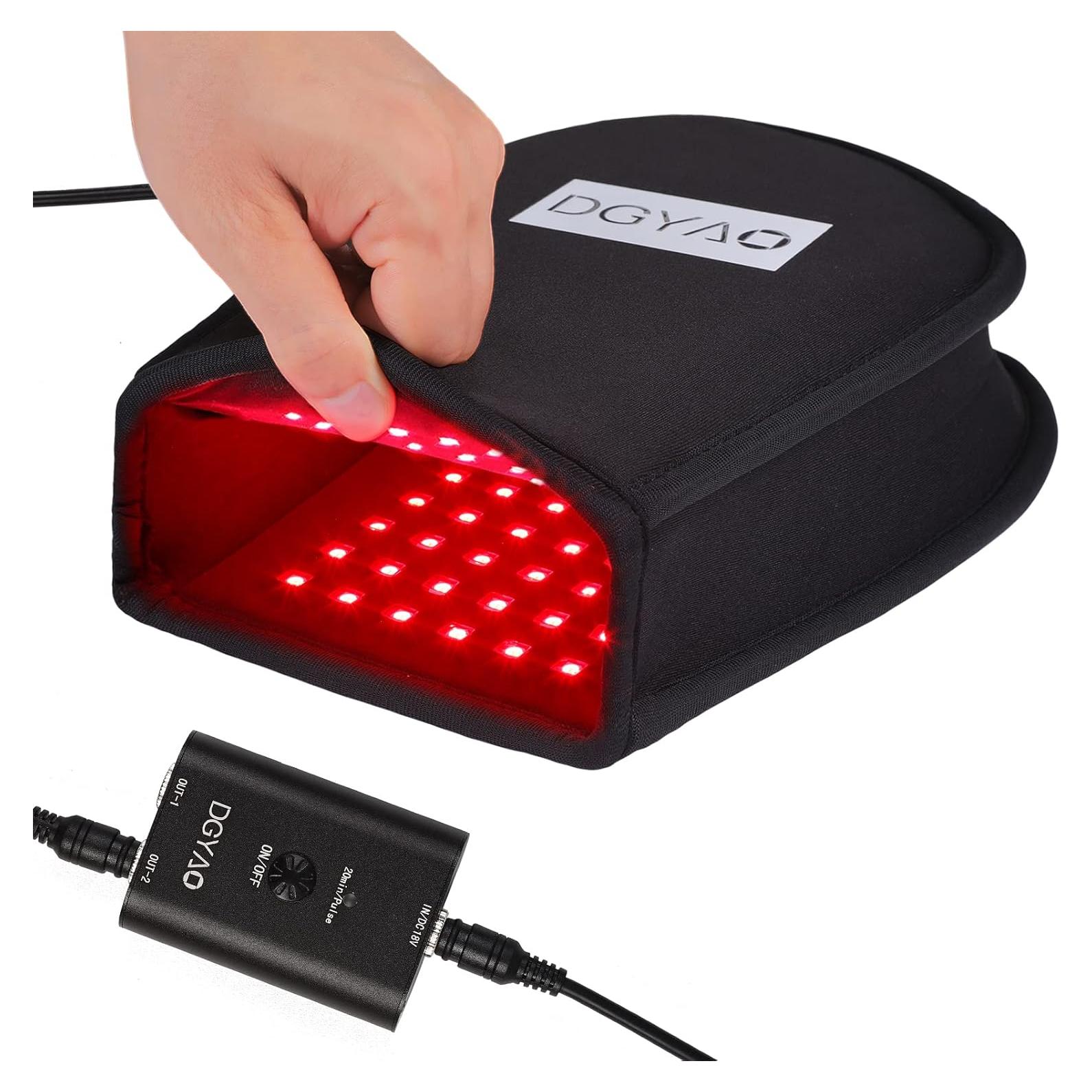 Guante Terapia Luz Roja DGQY 660nm 880nm Alivio Dolor Manos