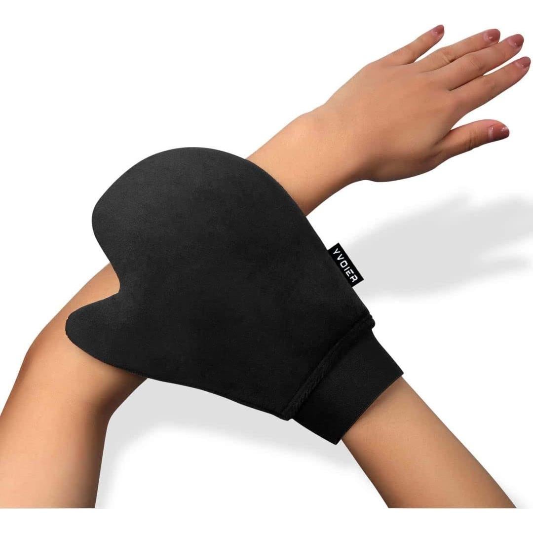 Mitón Autobronceador YVOIER Doble Cara Microfibra Suave