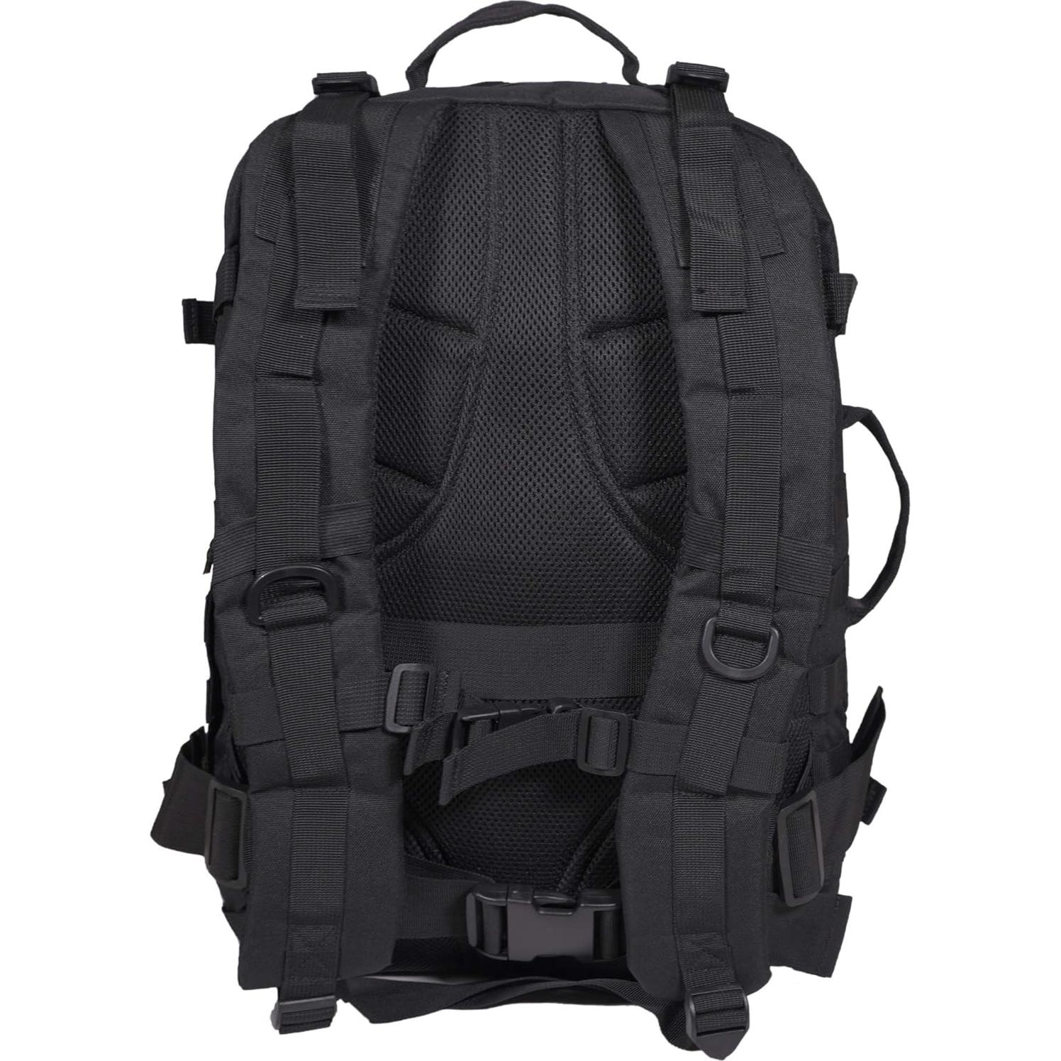 Mochila Táctica Rockland para Laptop 17" Negra Grande