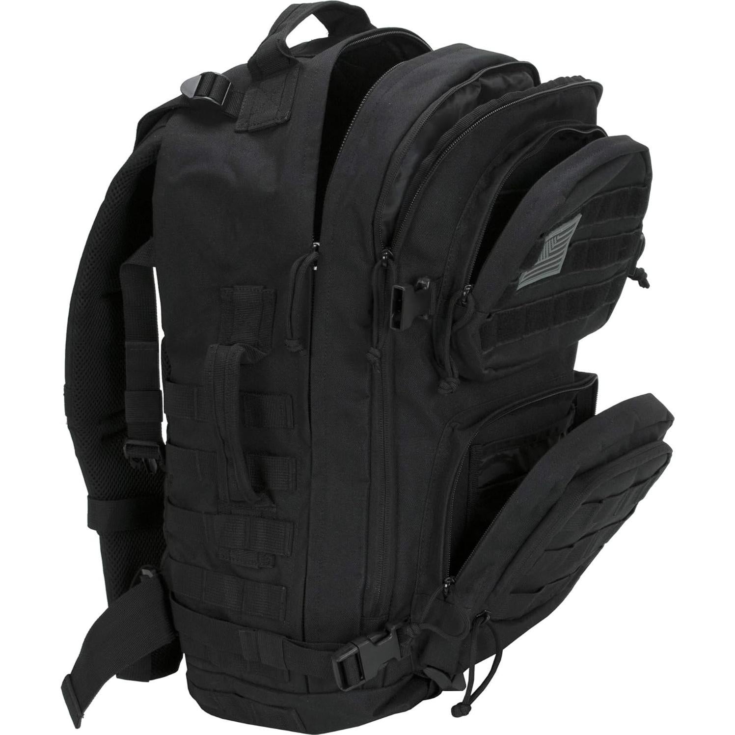 Mochila Táctica Rockland para Laptop 17" Negra Grande