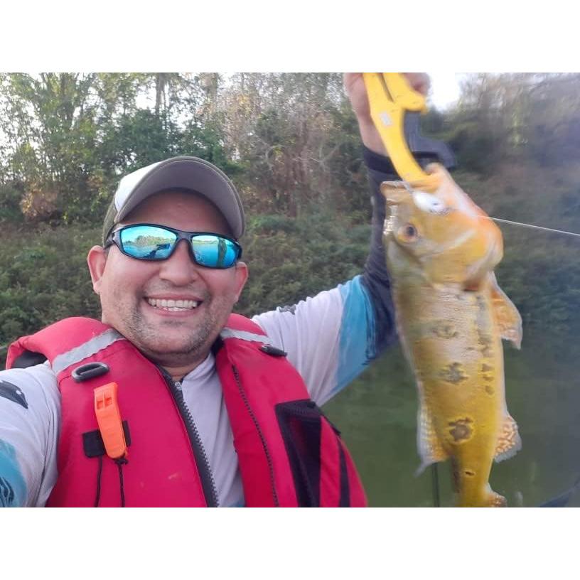 Gafas de Sol Polarizadas FEISEDY para Hombres Lentes Amarillos