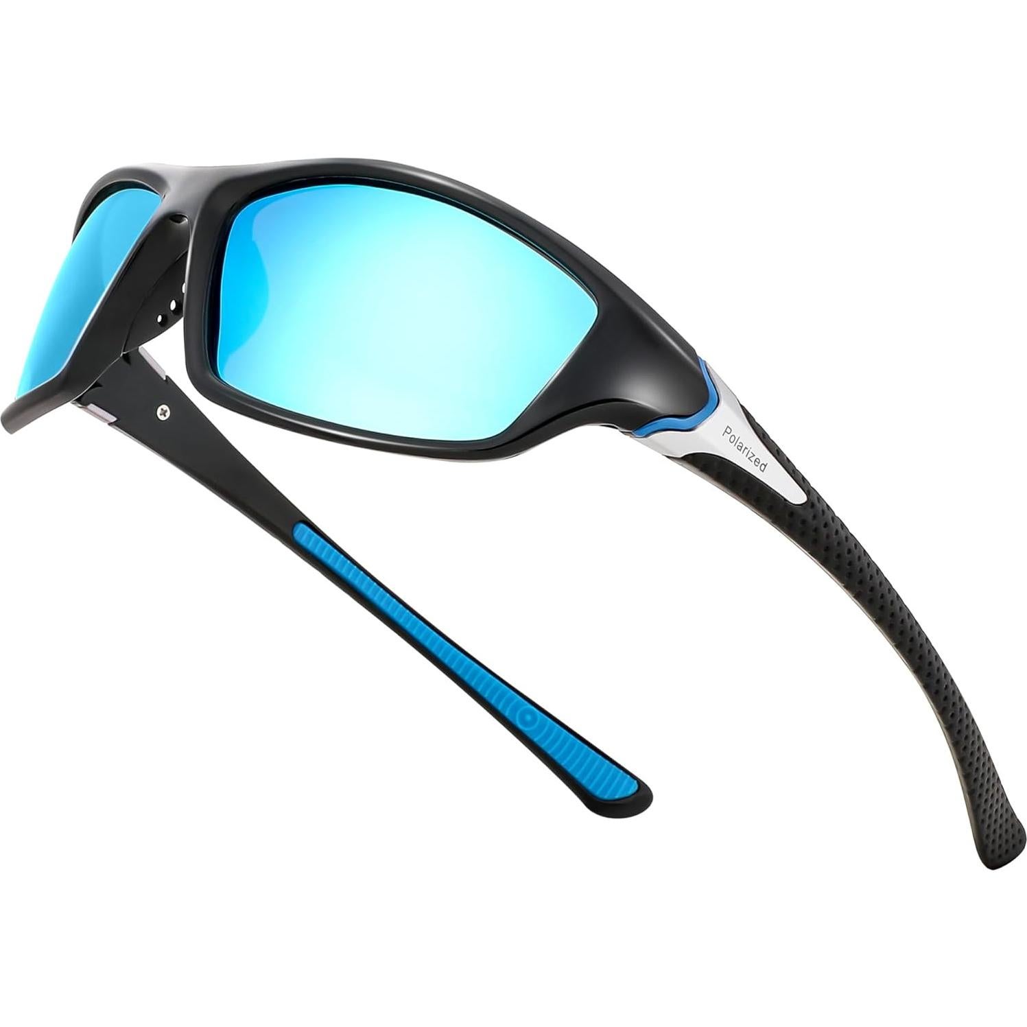 Gafas de Sol Polarizadas FEISEDY para Hombres Lentes Amarillos