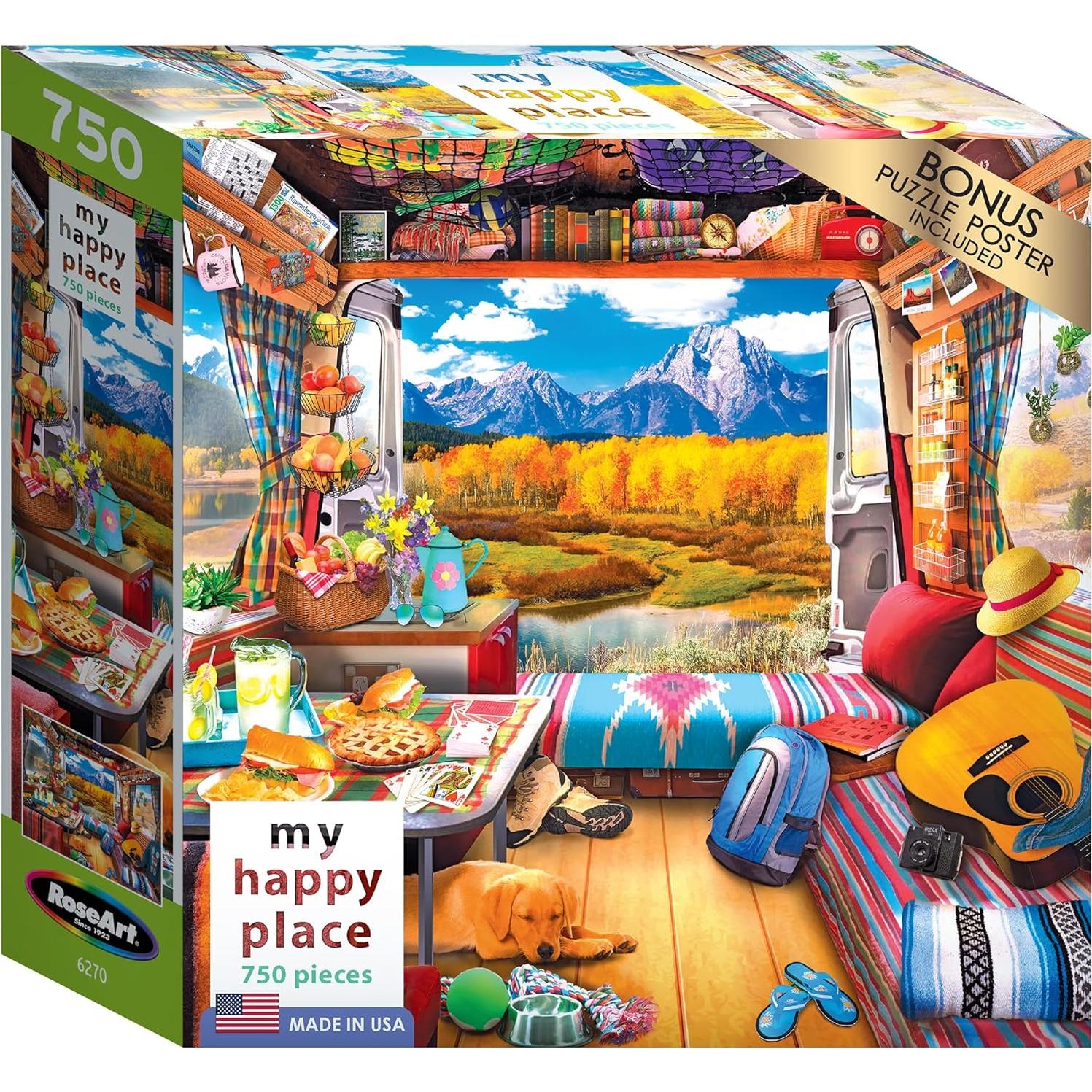 Rompecabezas 750 Piezas Cra-Z-Art Vida en Furgoneta 68.6x50.8cm
