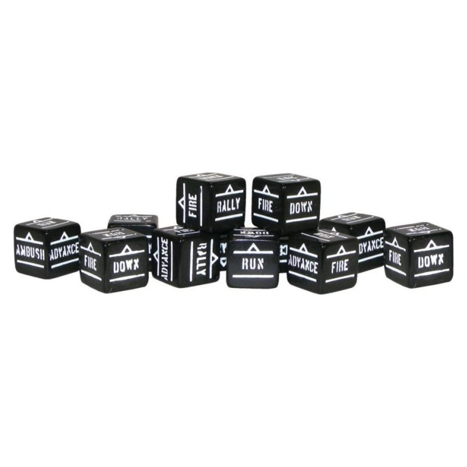 Dados de Órdenes Warlord Games para Bolt Action - 9.07g