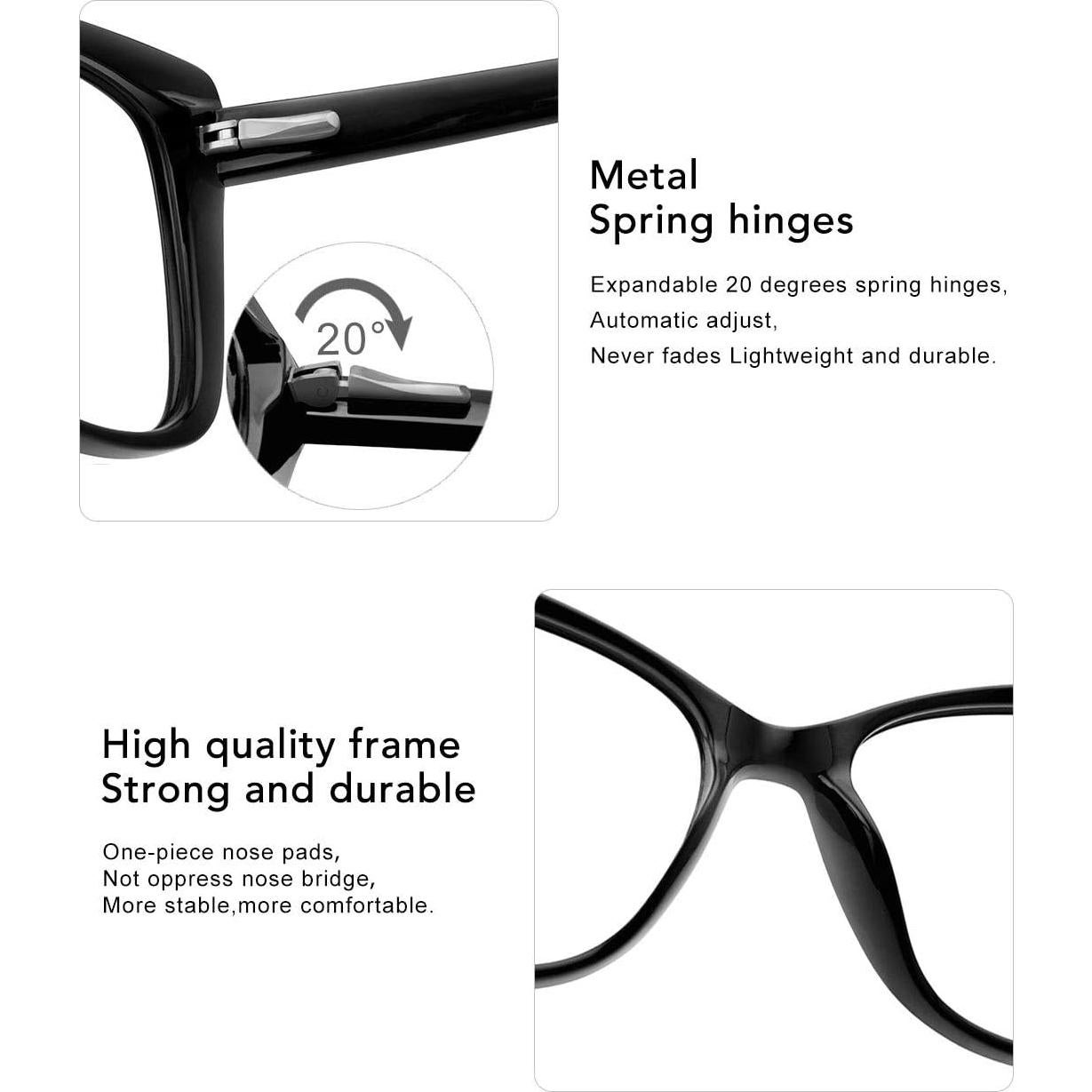 Gafas de Bloqueo de Luz Azul MEETSUN para Mujeres - Anti Fatiga Ocular