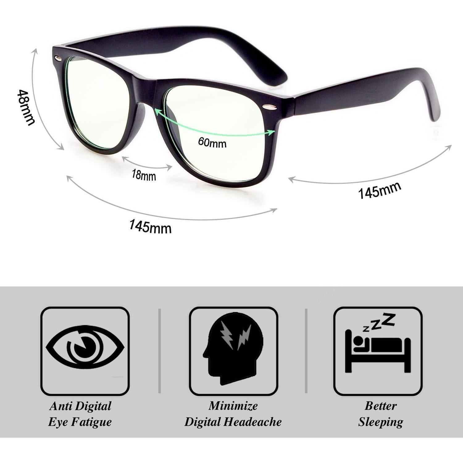 Gafas de Bloqueo de Luz Azul GY Snail para Hombres - Modelo 2140