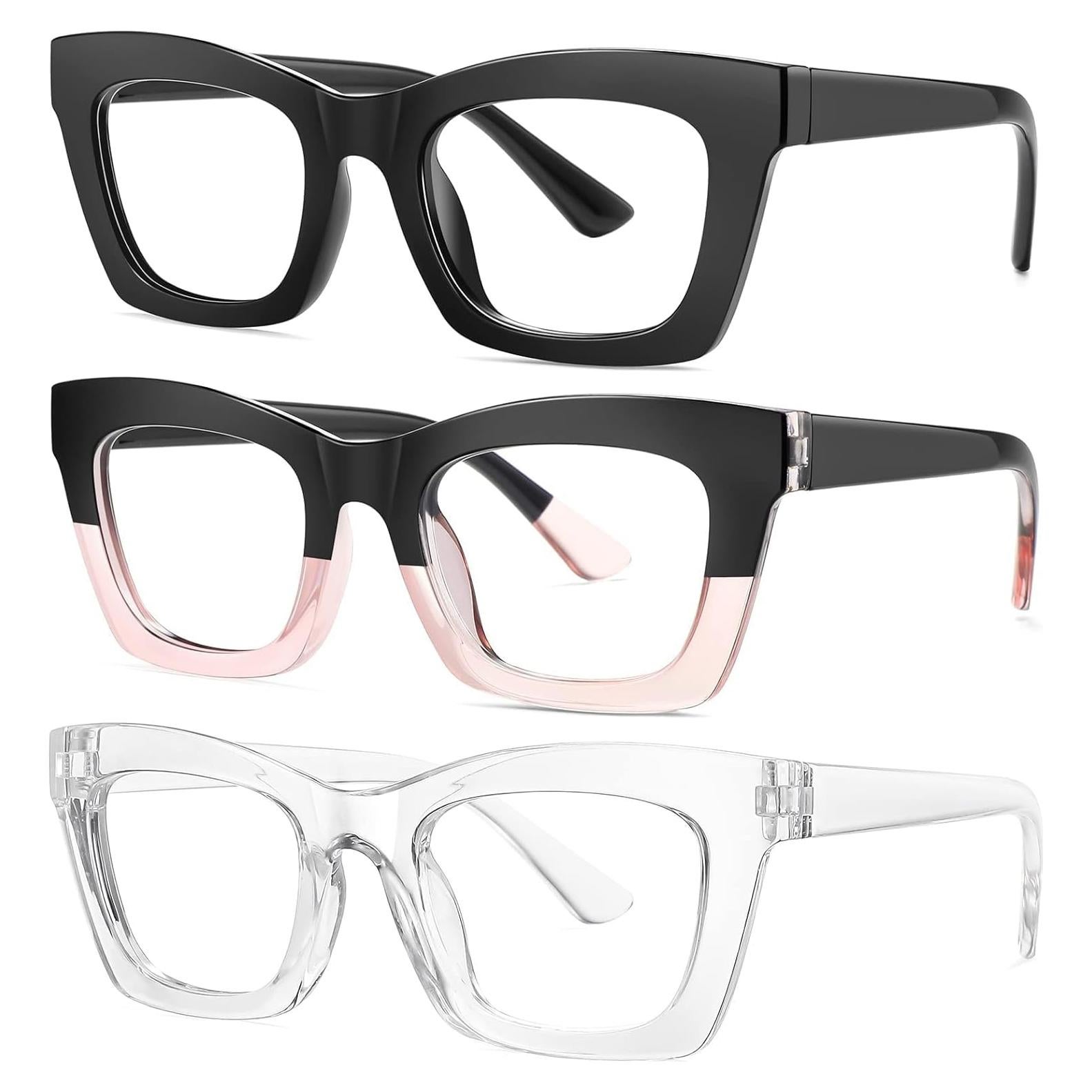 Gafas de bloqueo de luz azul Okany 3 unidades, anti-fatiga ocular