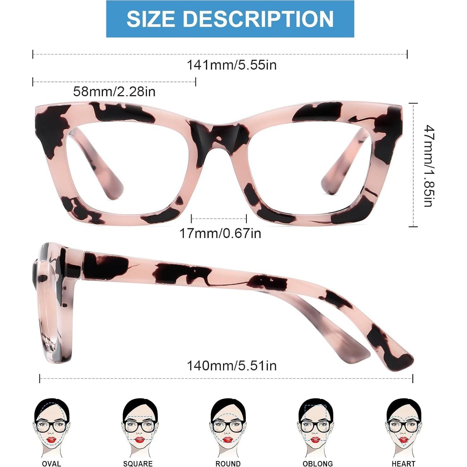 Gafas de bloqueo de luz azul Okany 3 unidades, anti-fatiga ocular