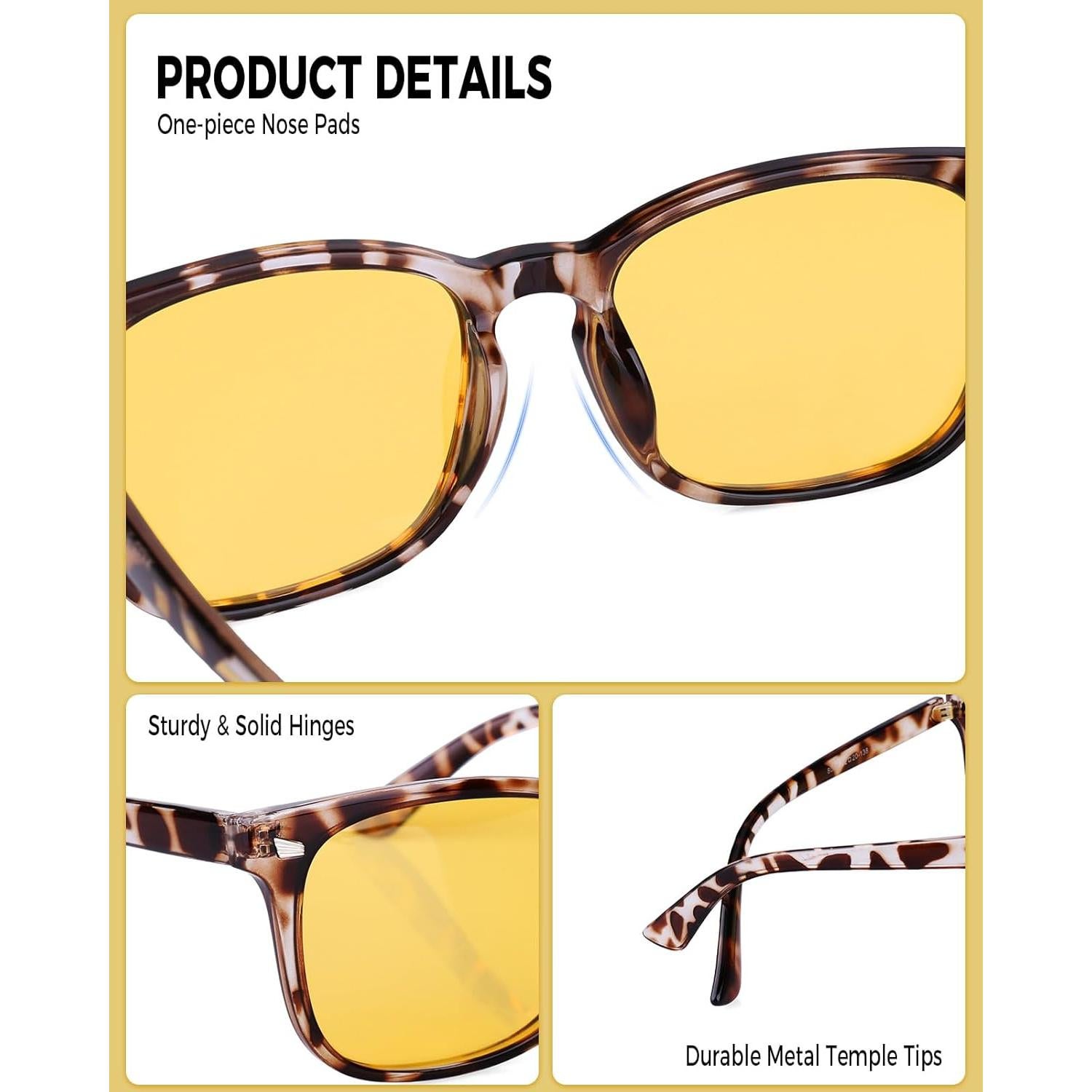 Gafas de Conducción Nocturna FIMOSON Ys013-5 Polarizadas HD