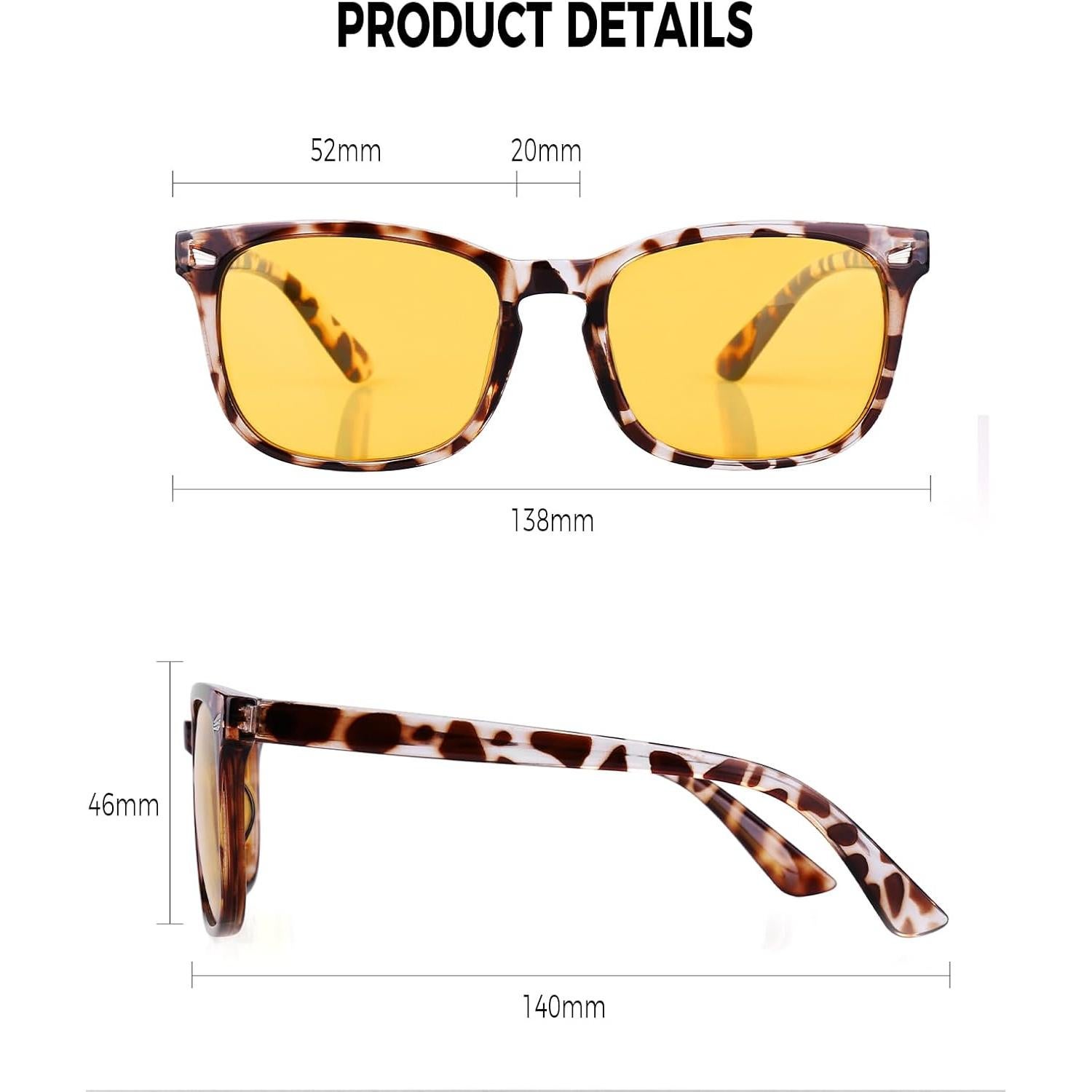 Gafas de Conducción Nocturna FIMOSON Ys013-5 Polarizadas HD