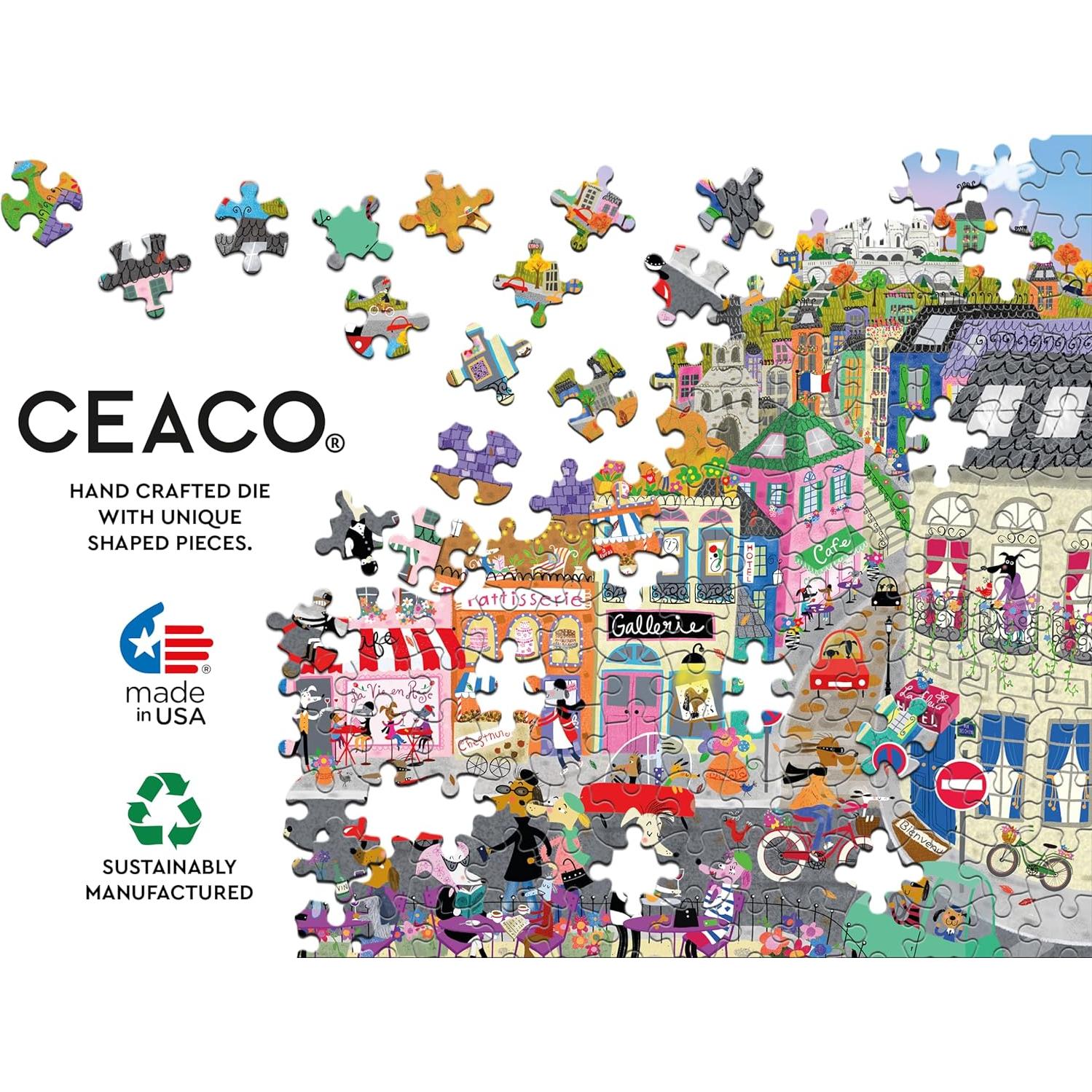 Rompecabezas Ceaco 1000 Piezas Ventanas de Tiendas