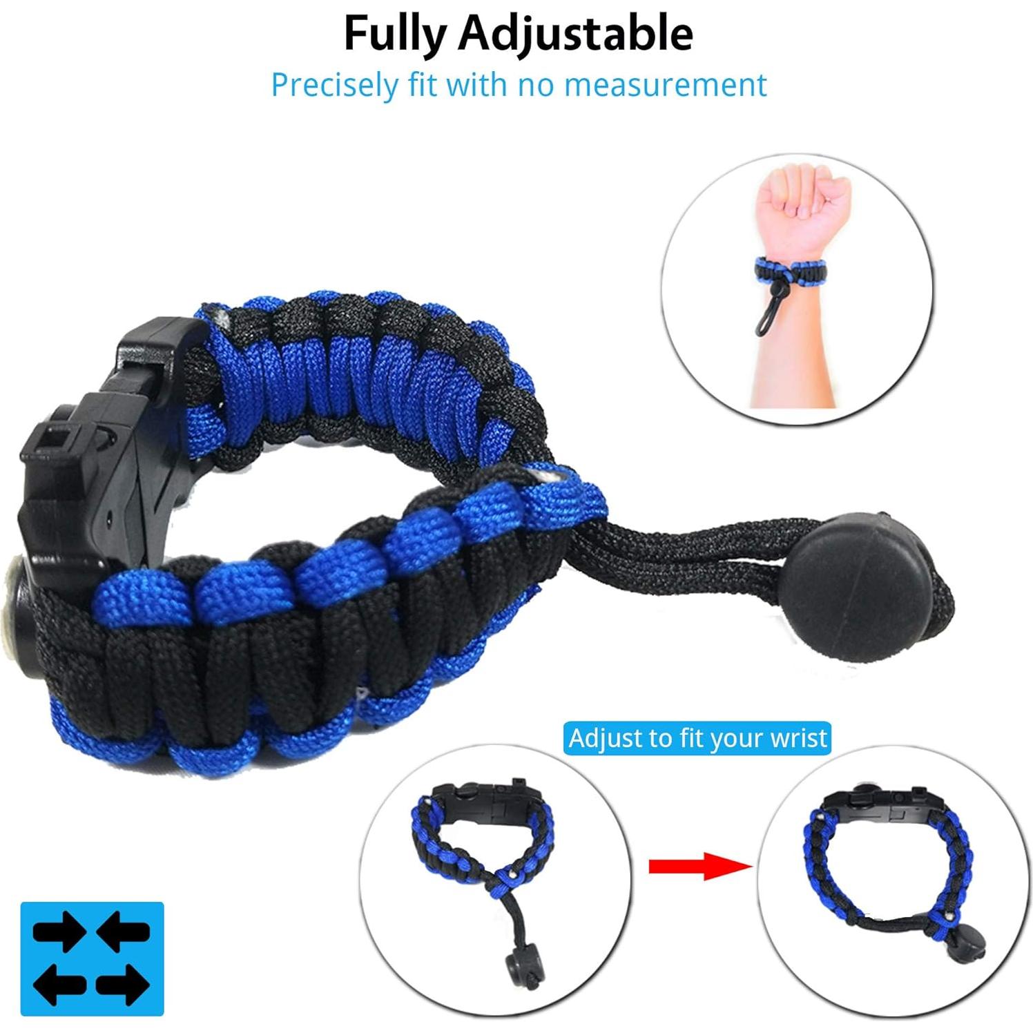 Pulsera de Supervivencia Nexfinity One con Luz LED y Multiherramientas