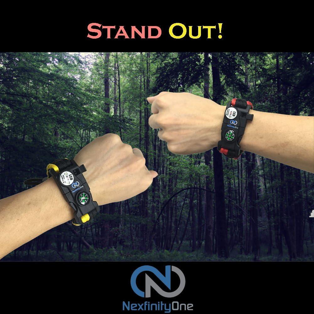 Pulsera de Supervivencia Nexfinity One con Luz LED y Multiherramientas