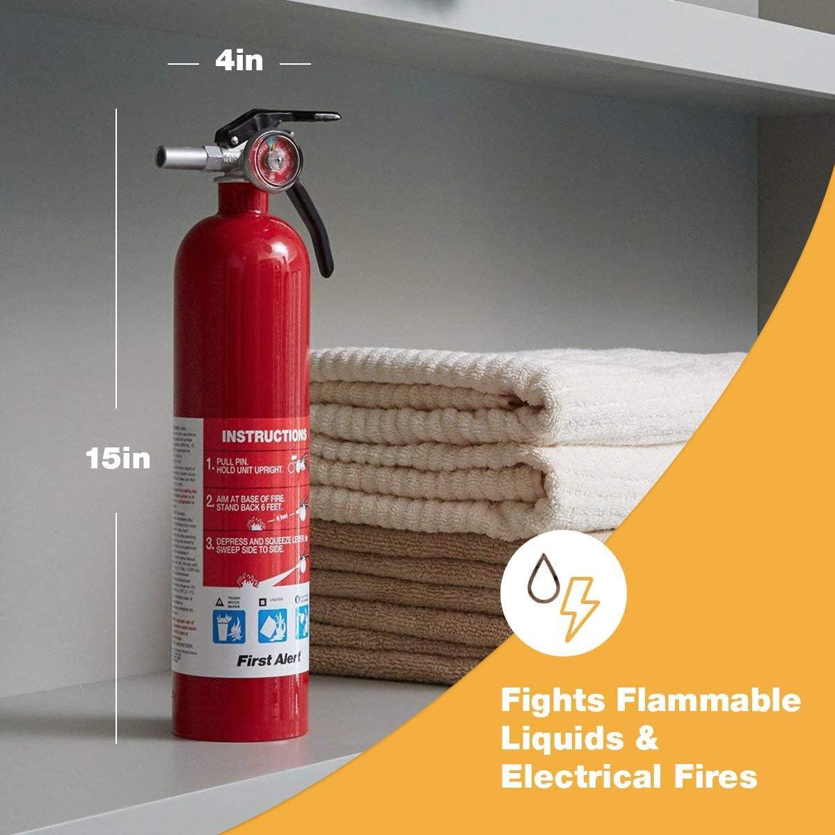 Extintor de Incendios First Alert HOME1 2,04 kg Recargable