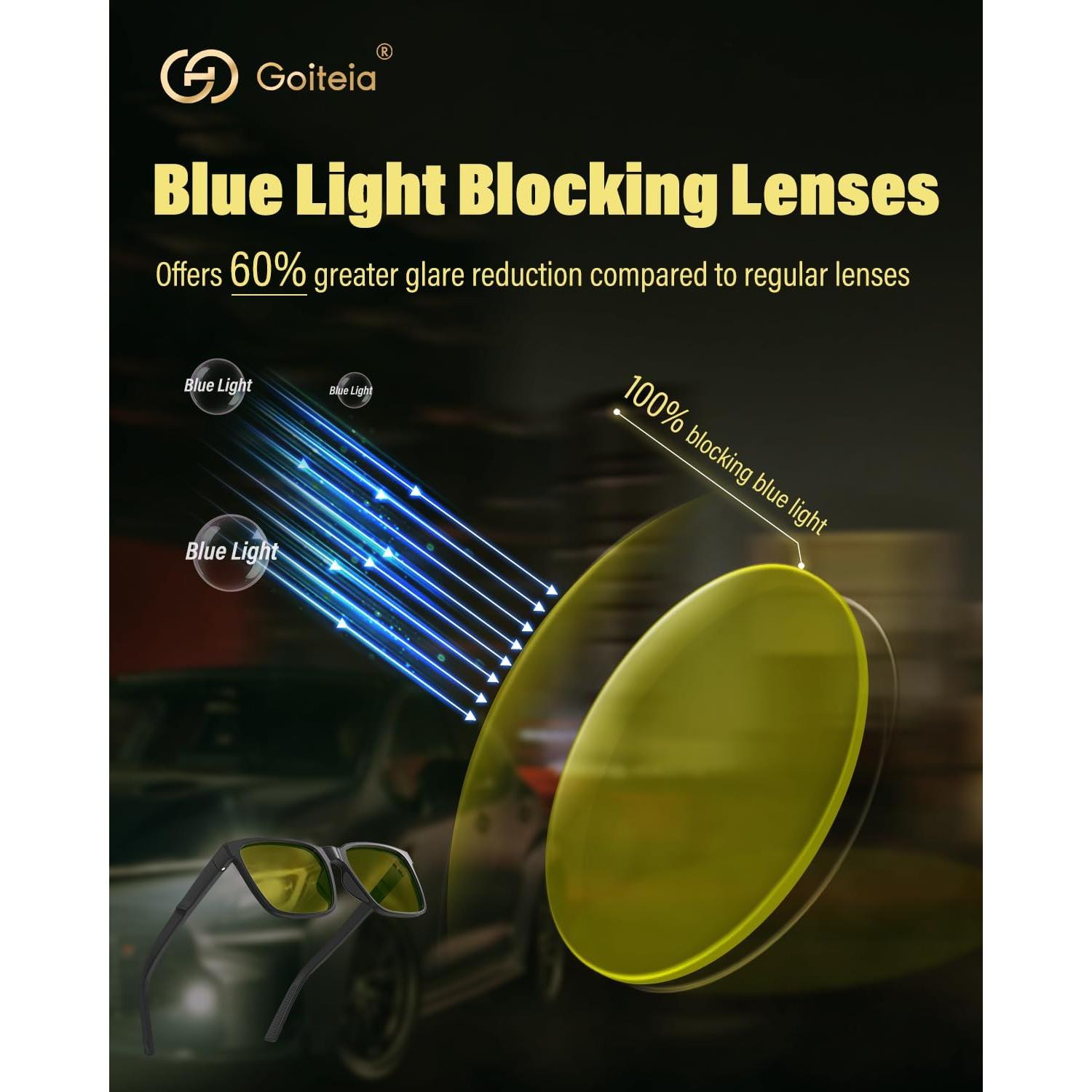 Gafas de Conducción Nocturna Goiteia Anti Deslumbramiento