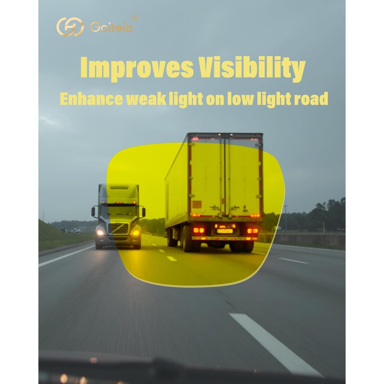 Gafas de Conducción Nocturna Goiteia Anti Deslumbramiento