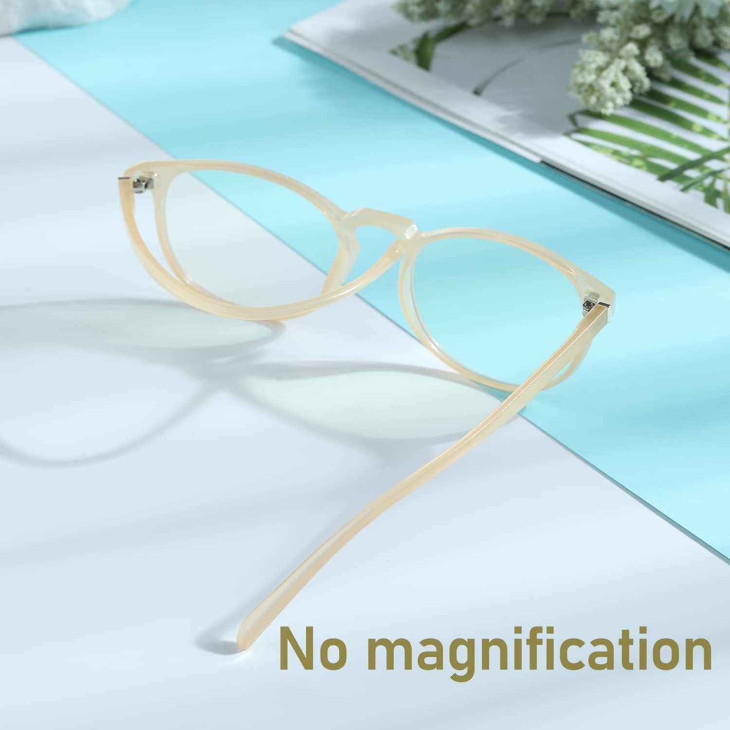 Gafas bloqueadoras luz azul FEIYOLD retro unisex anti-fatiga